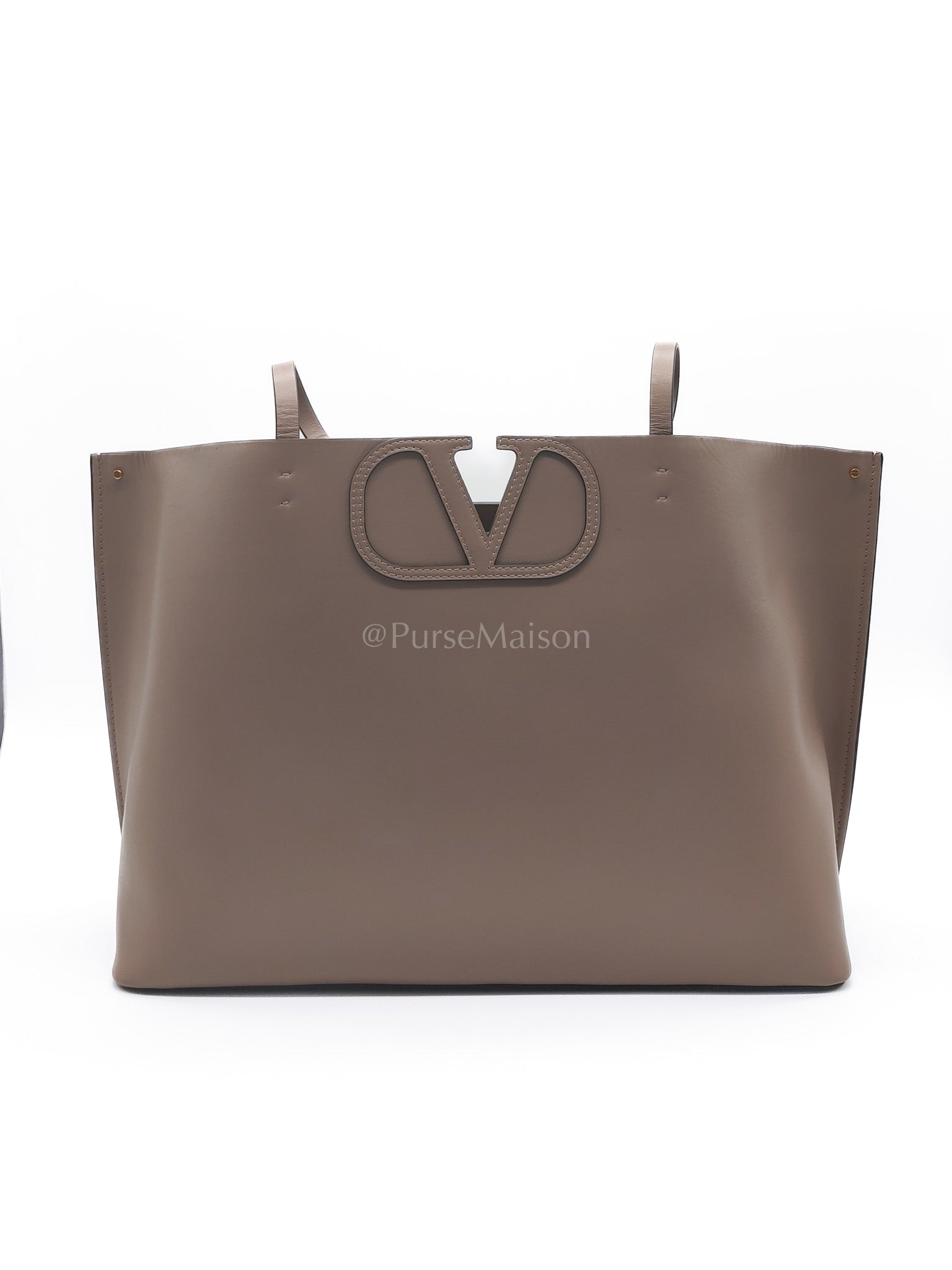 Fill Me in Rose Canelle Calfskin Leather Large Tote Bag Large | Purse Maison Luxury Bags Shop