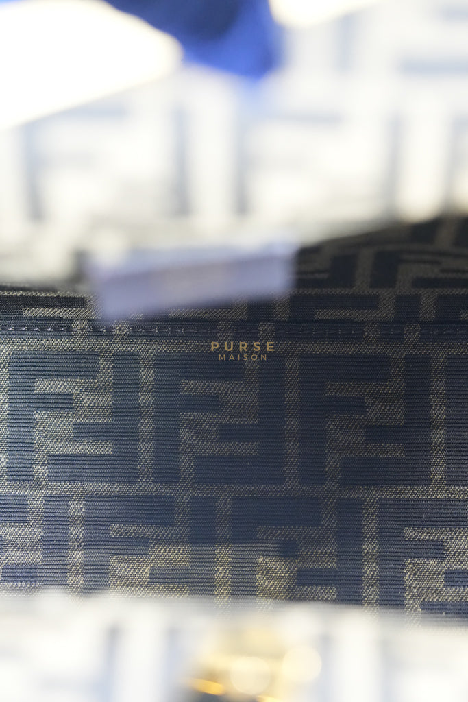 First Medium in Chocolate Shiny Calfskin Leather Two-Way Bag | Purse Maison Luxury Bags Shop