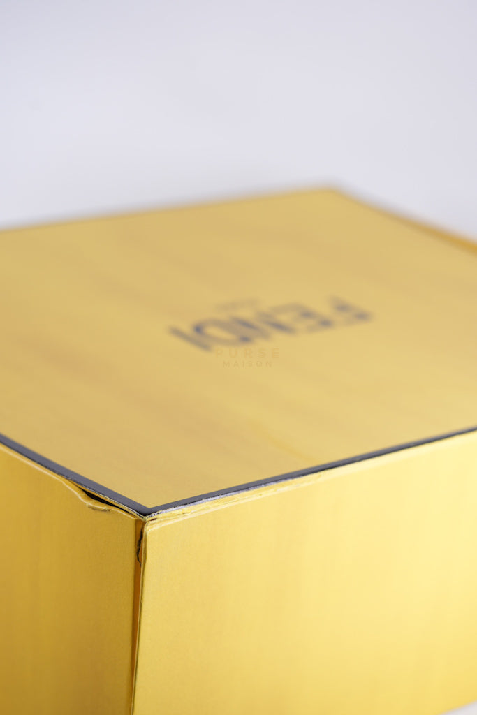 First Medium in Chocolate Shiny Calfskin Leather Two-Way Bag | Purse Maison Luxury Bags Shop