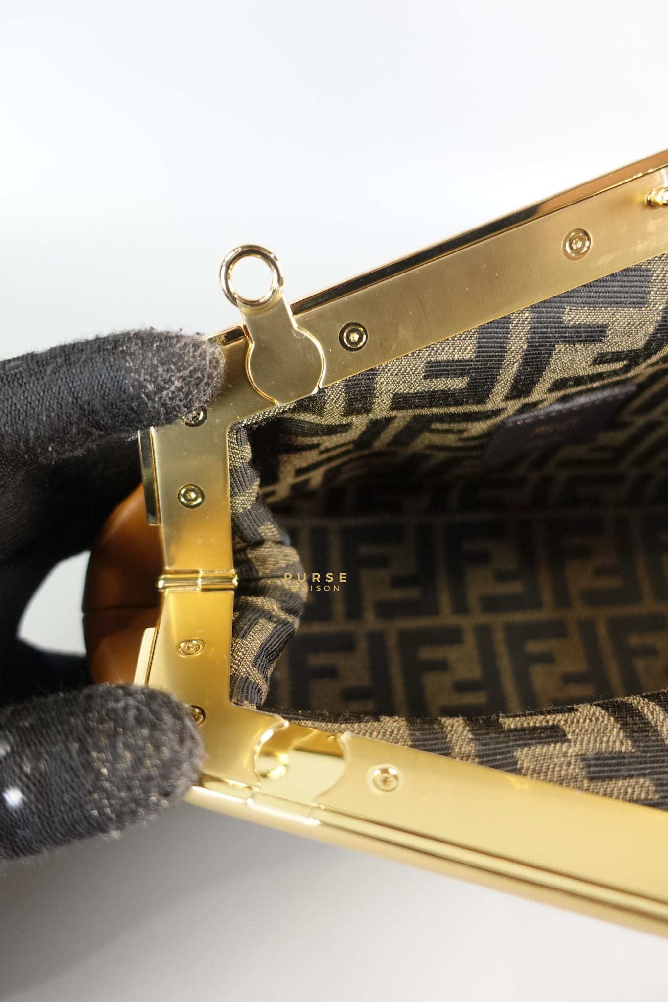 First Napa Leather Bag Camel Small | Purse Maison Luxury Bags Shop