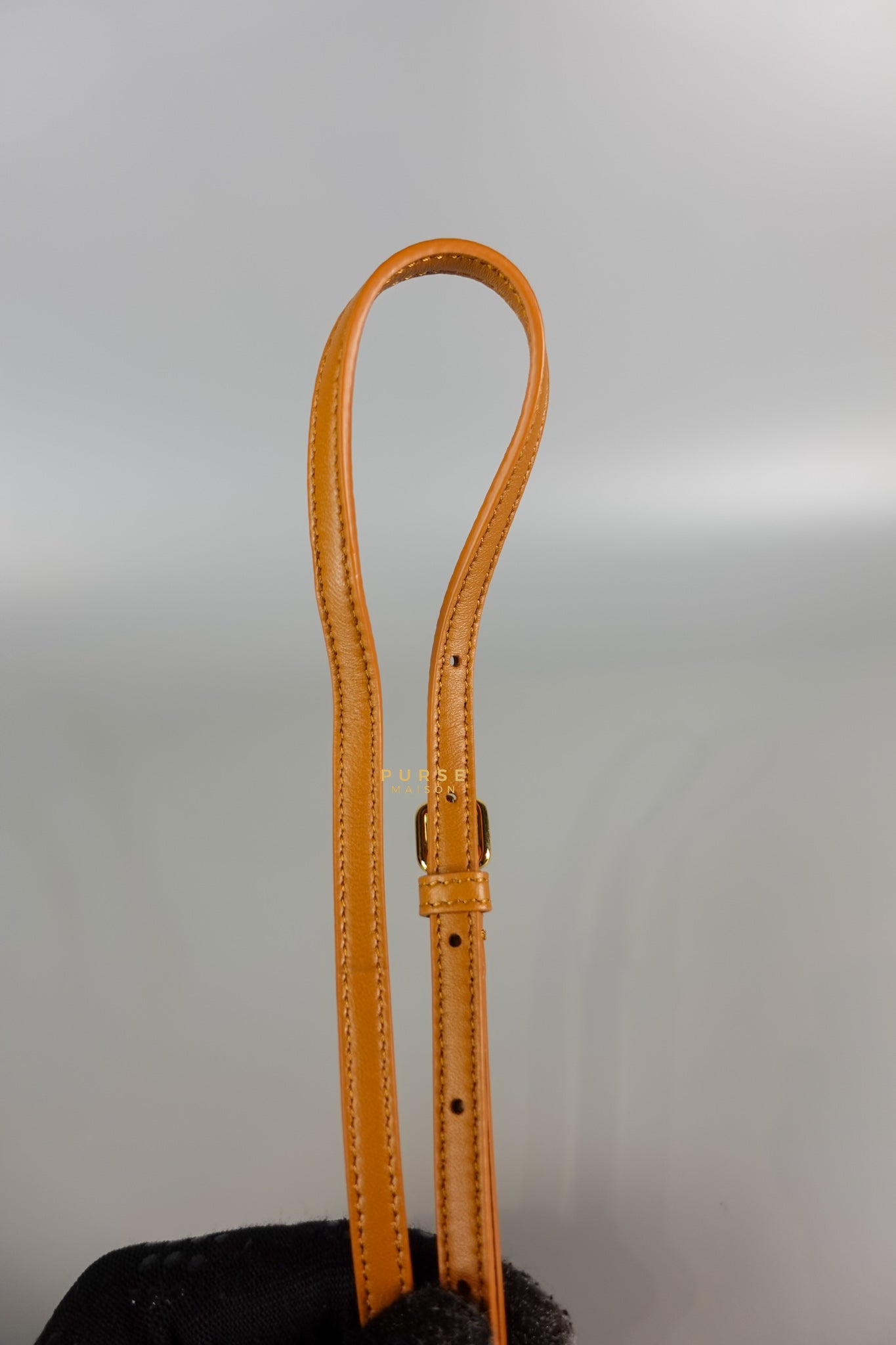 First Napa Leather Bag Camel Small | Purse Maison Luxury Bags Shop