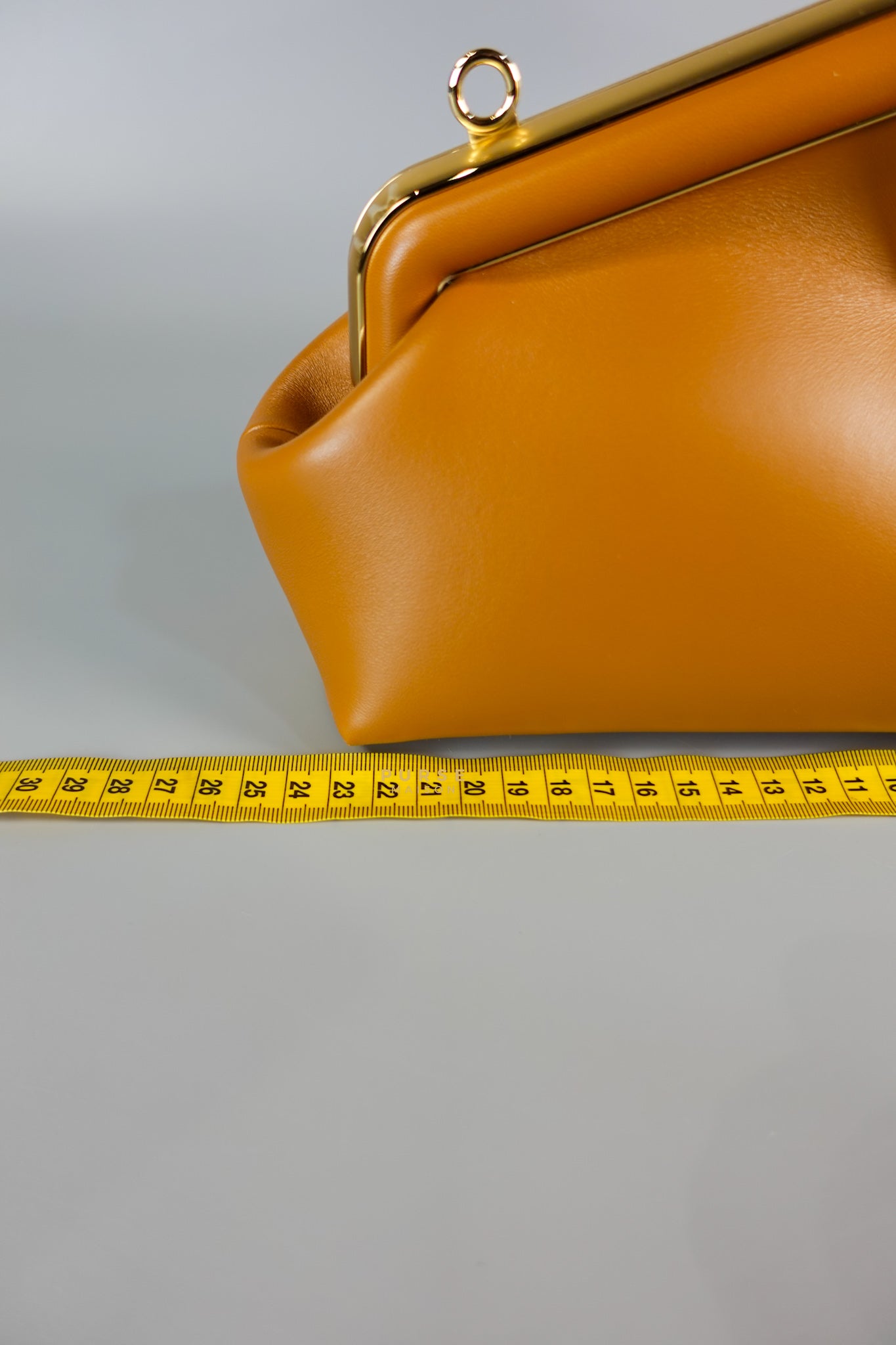 First Napa Leather Bag Camel Small | Purse Maison Luxury Bags Shop