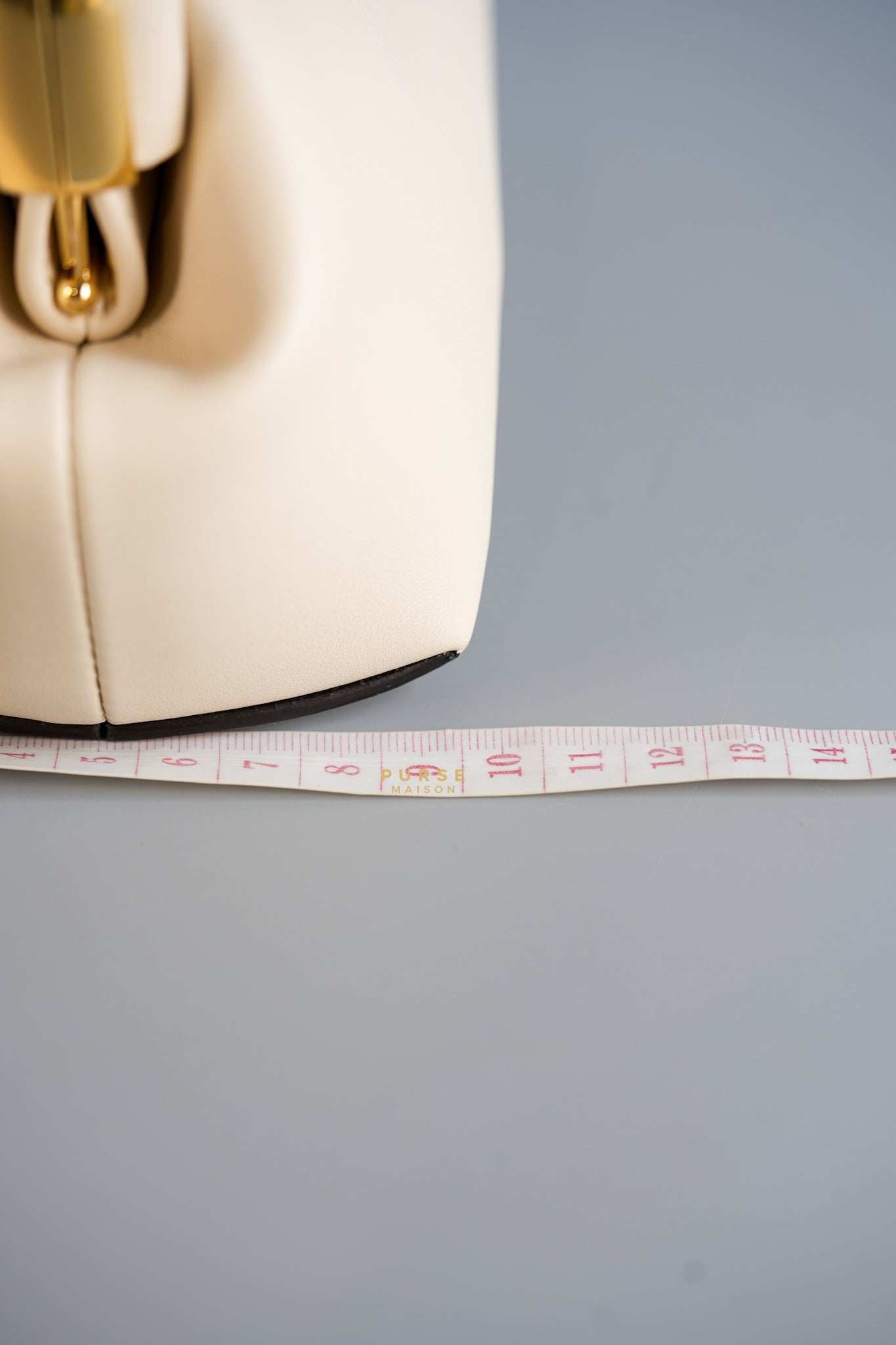 First Napa Leather Bag off-white Small | Purse Maison Luxury Bags Shop