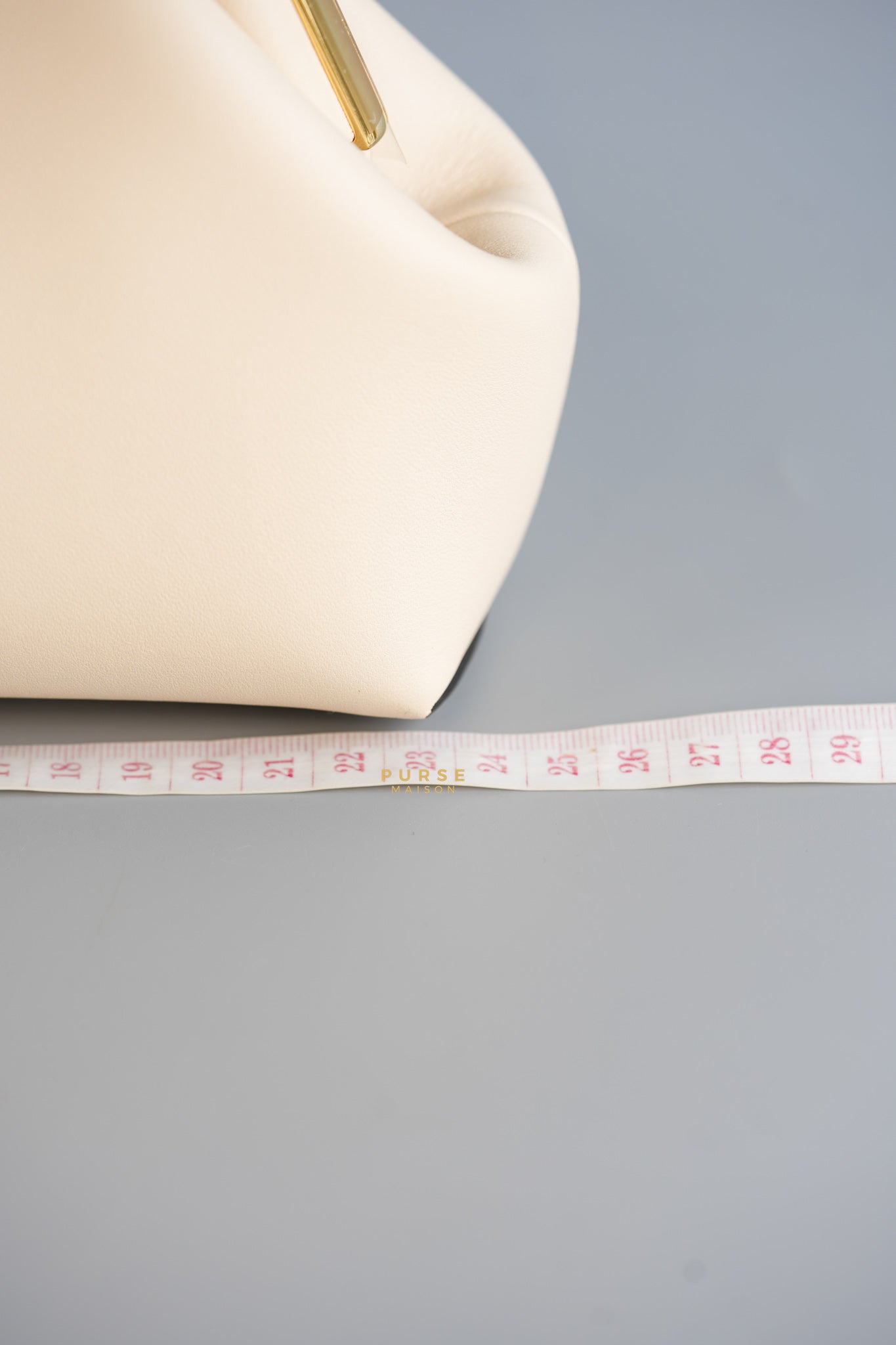 First Napa Leather Bag off-white Small | Purse Maison Luxury Bags Shop