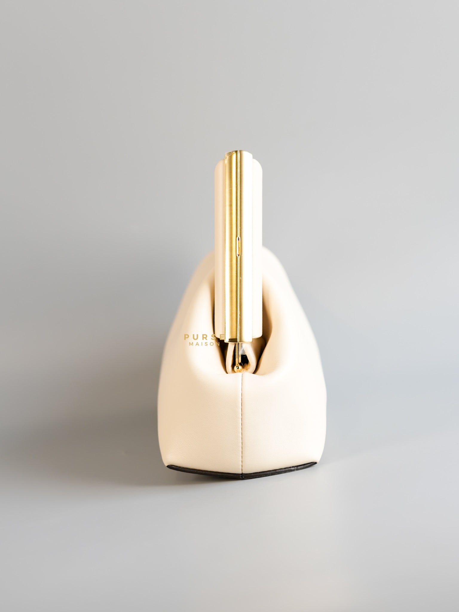 First Napa Leather Bag off-white Small | Purse Maison Luxury Bags Shop