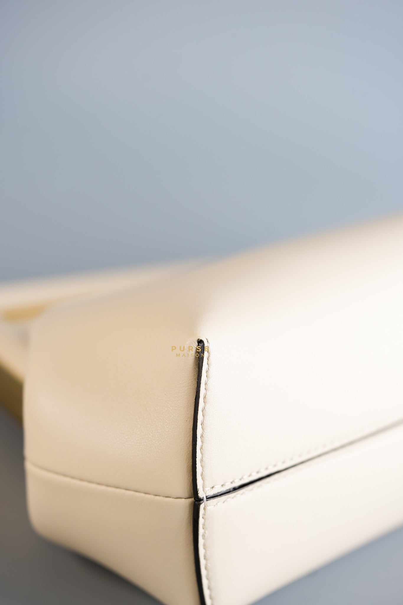 First Napa Leather Bag off-white Small | Purse Maison Luxury Bags Shop