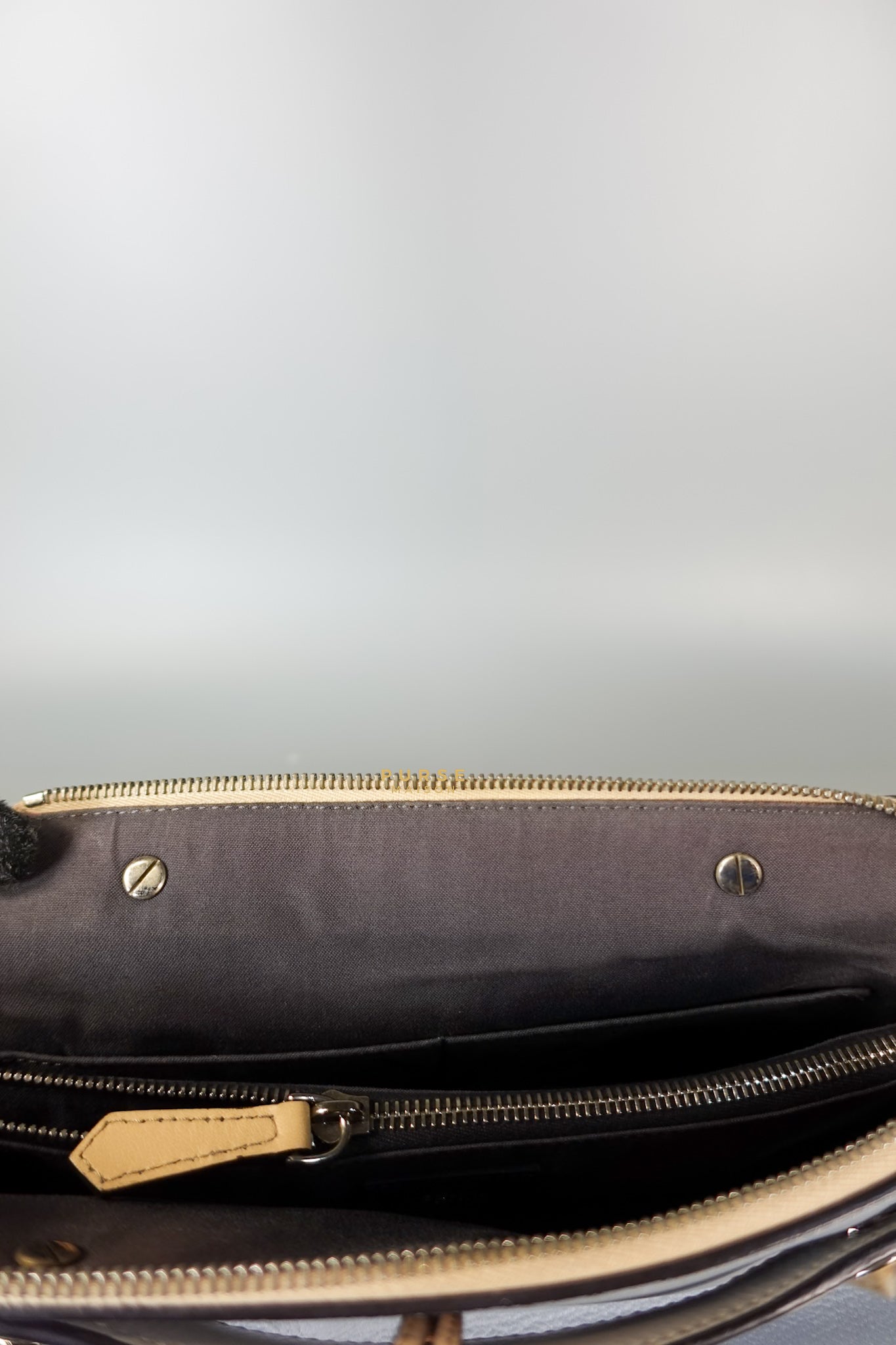 First Small in Noir Nappa Bag | Purse Maison Luxury Bags Shop