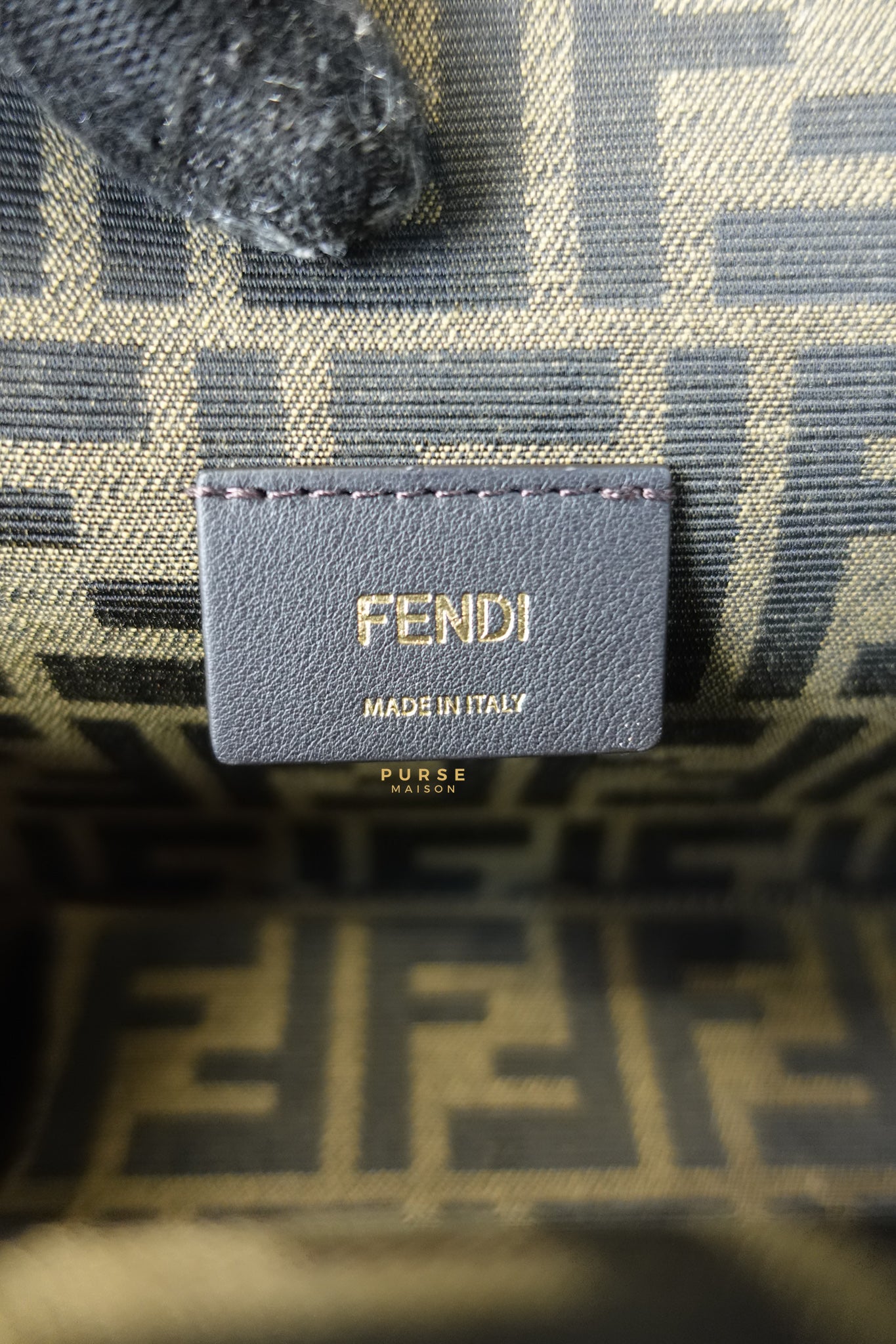 First Small in Noir Nappa Bag | Purse Maison Luxury Bags Shop