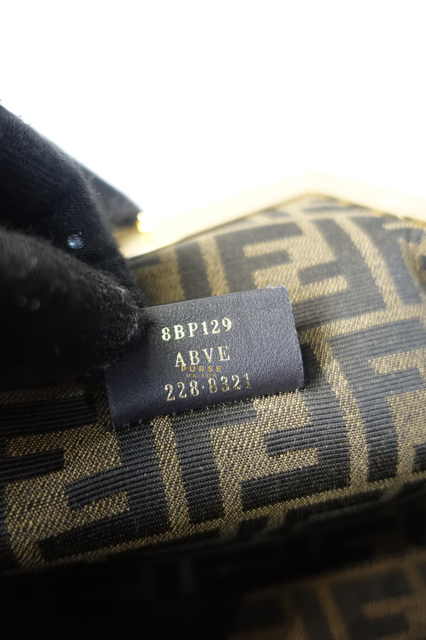 First Small in Noir Nappa Bag | Purse Maison Luxury Bags Shop