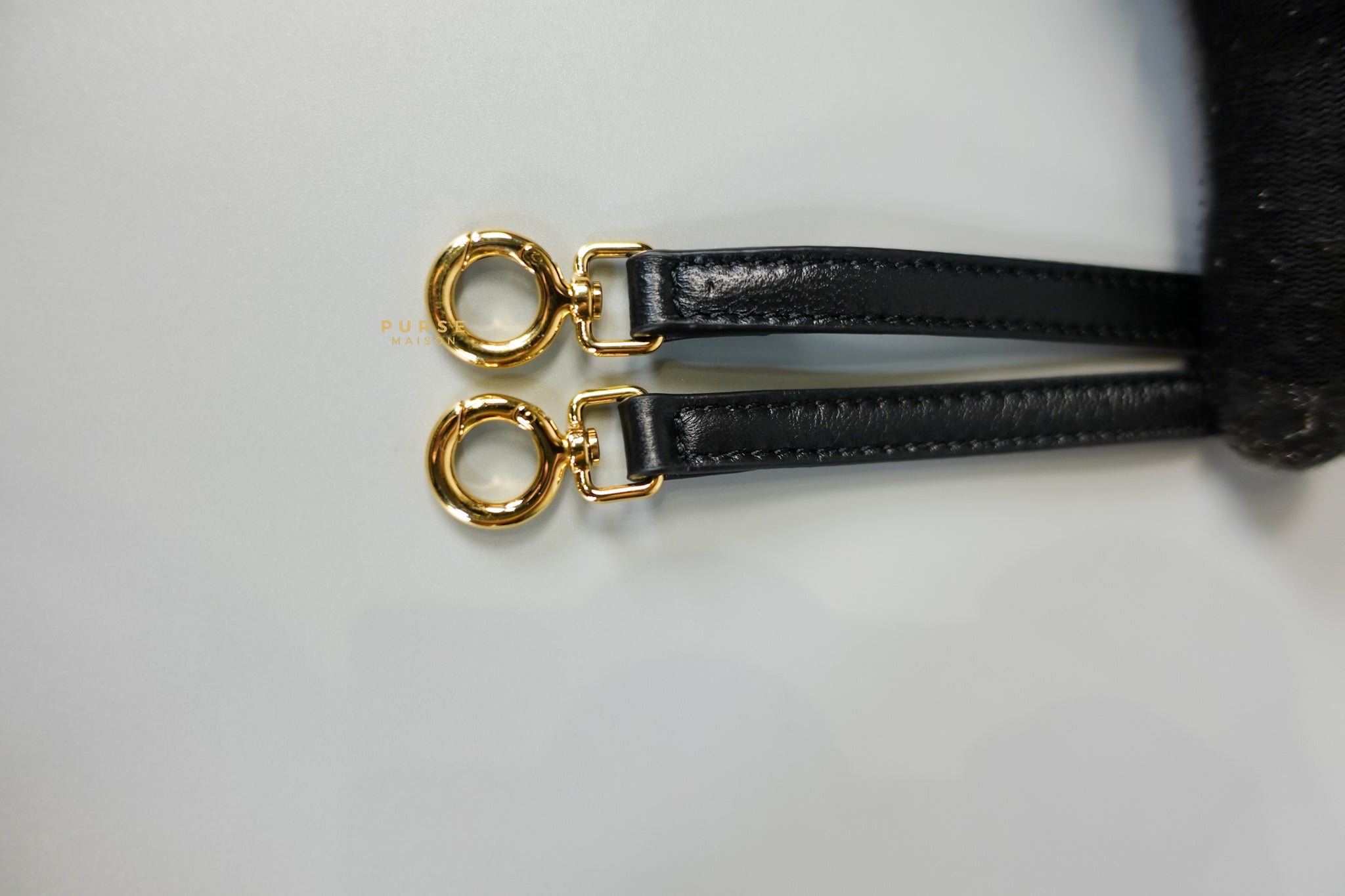 First Small in Noir Nappa Bag | Purse Maison Luxury Bags Shop
