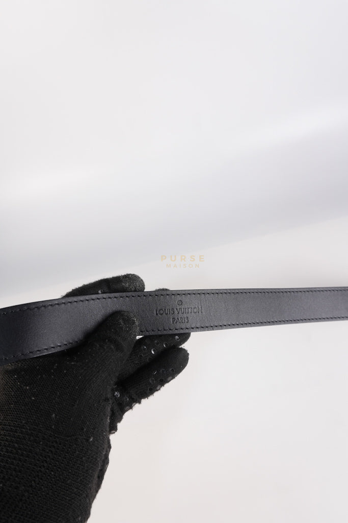 Flower Zip Tote MM Monogram Canvas and Black Leather Trim (Date Code: MI2119) | Purse Maison Luxury Bags Shop