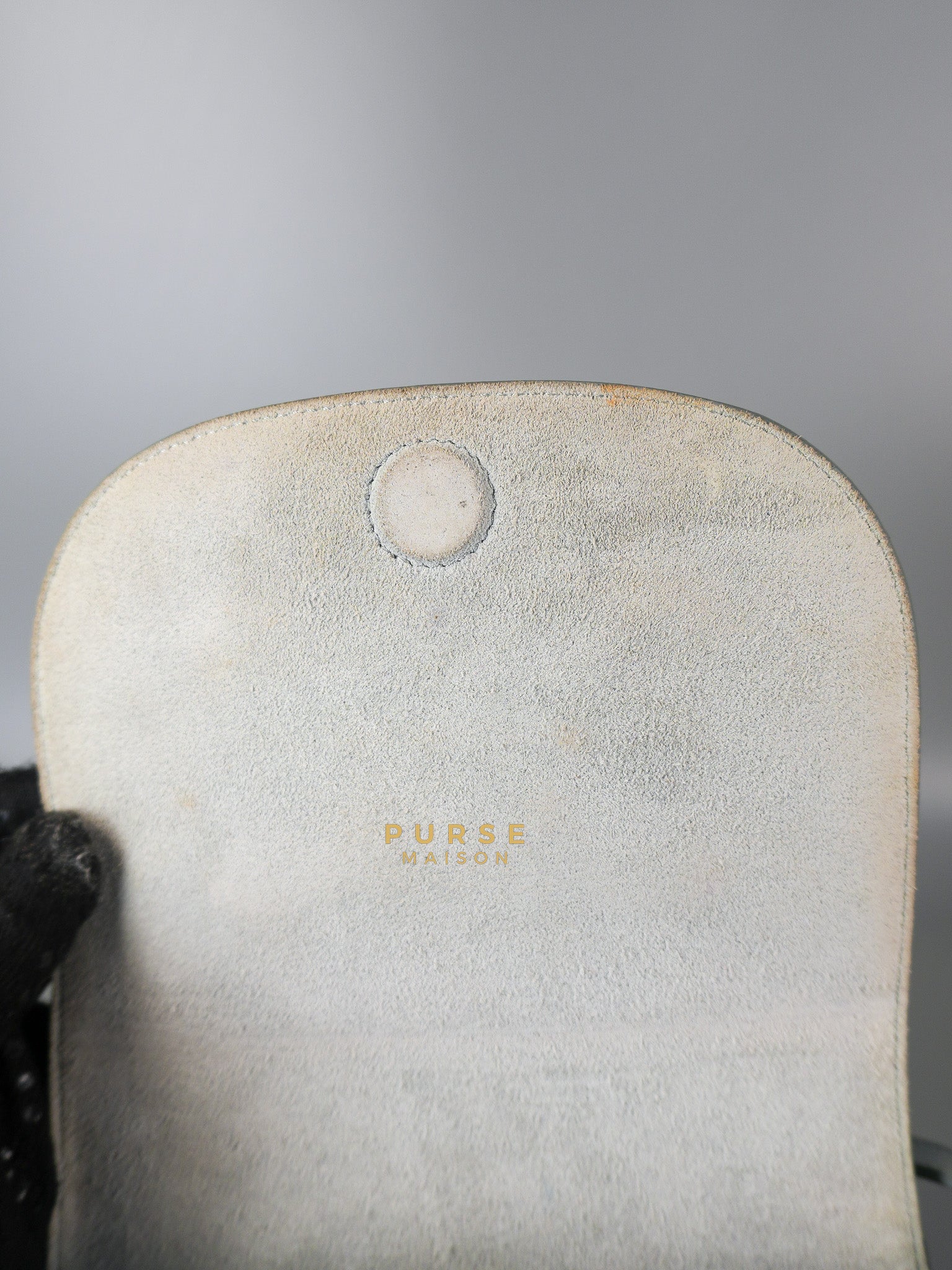 Folco Cuir Soft Blue in Smooth Calfskin Leather | Purse Maison Luxury Bags Shop