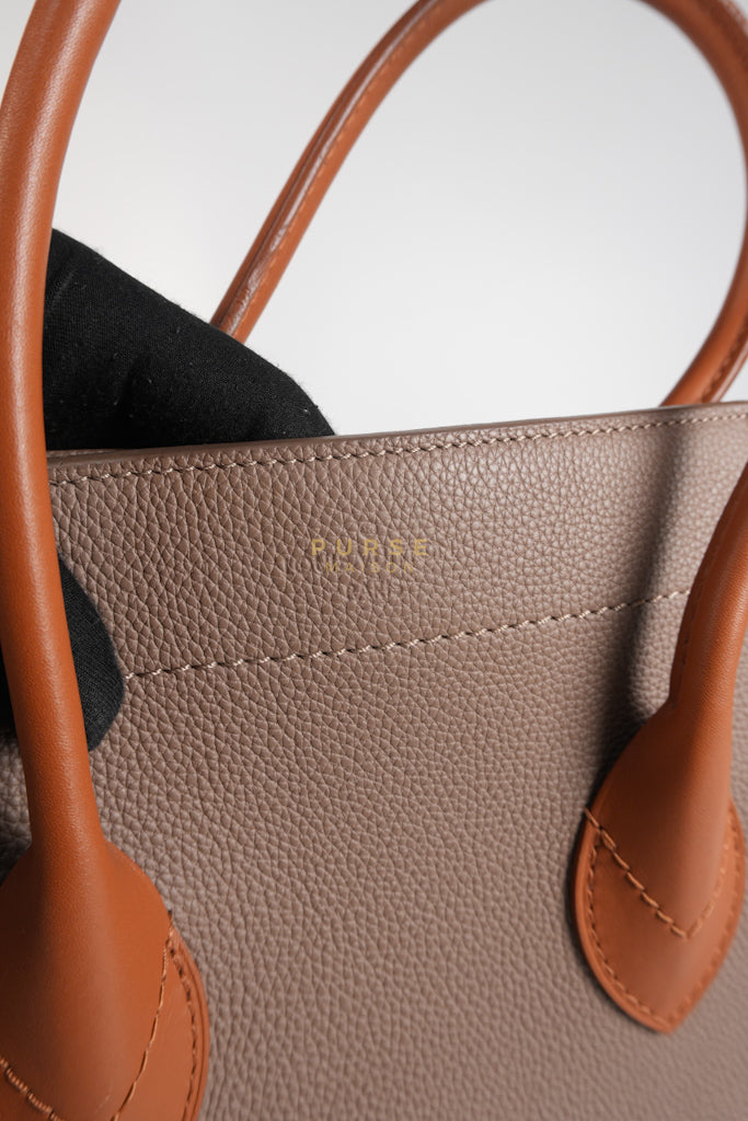 Freedom in Taupe Calfskin Leather Tote Bag (Date Code: TJ4147) | Purse Maison Luxury Bags Shop