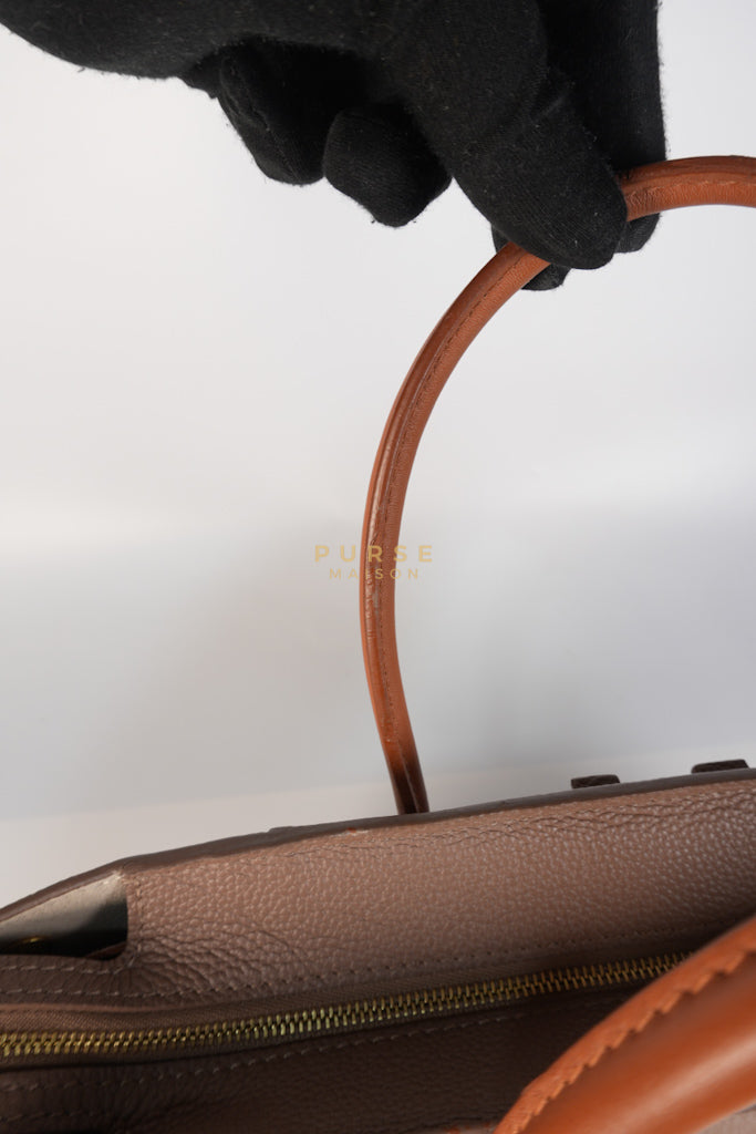 Freedom in Taupe Calfskin Leather Tote Bag (Date Code: TJ4147) | Purse Maison Luxury Bags Shop