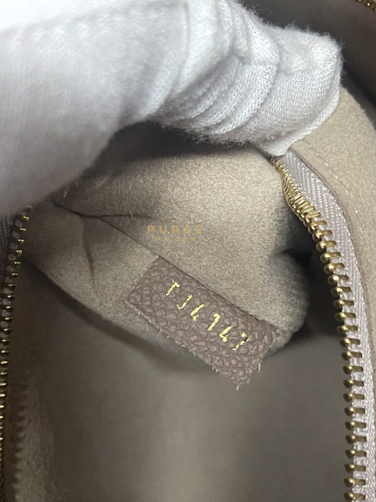 Freedom in Taupe Calfskin Leather Tote Bag (Date Code: TJ4147) | Purse Maison Luxury Bags Shop