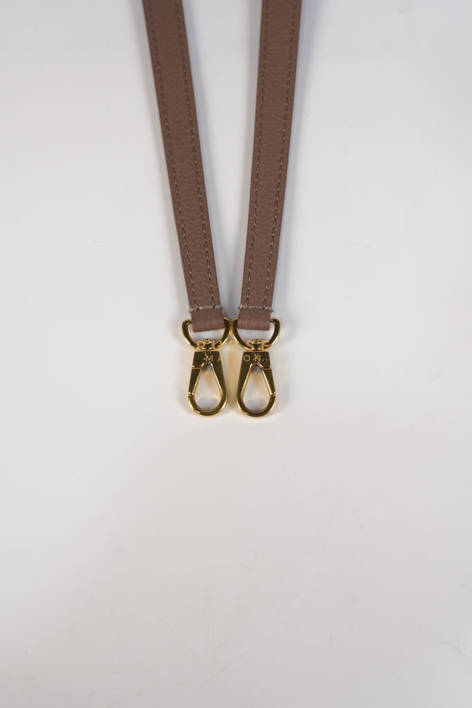 Freedom in Taupe Calfskin Leather Tote Bag (Date Code: TJ4147) | Purse Maison Luxury Bags Shop