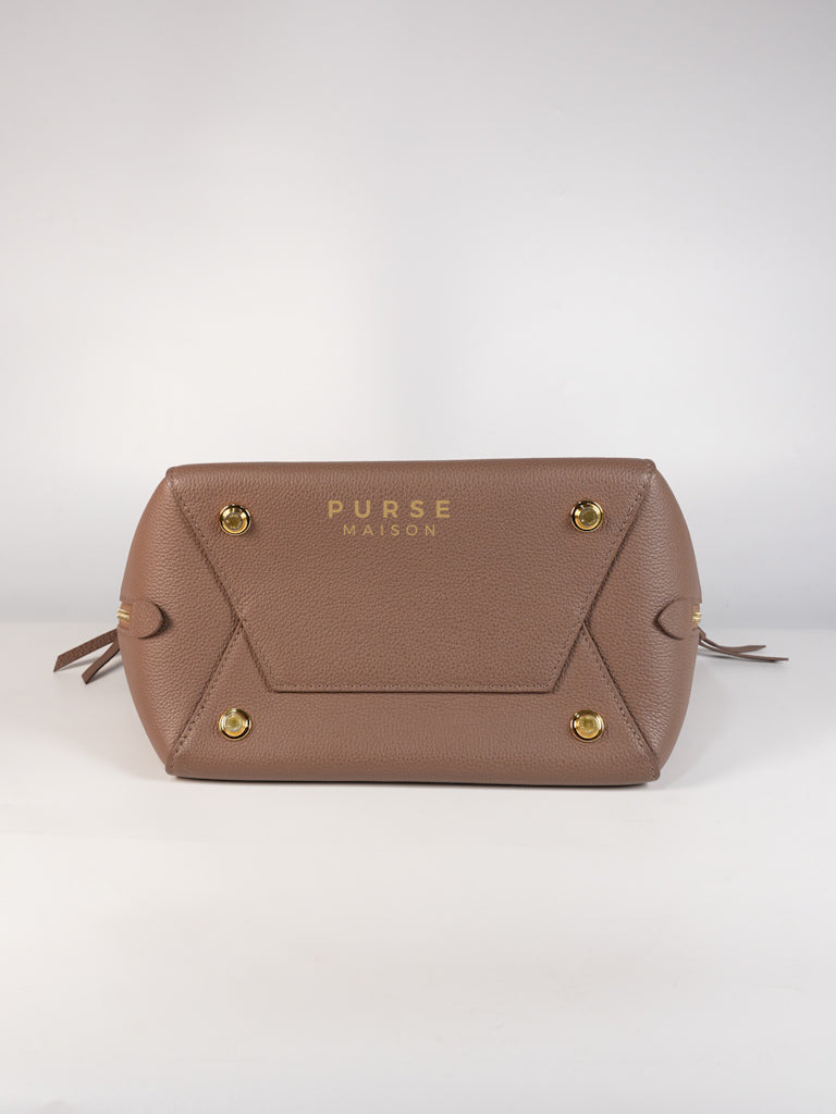 Freedom in Taupe Calfskin Leather Tote Bag (Date Code: TJ4147) | Purse Maison Luxury Bags Shop