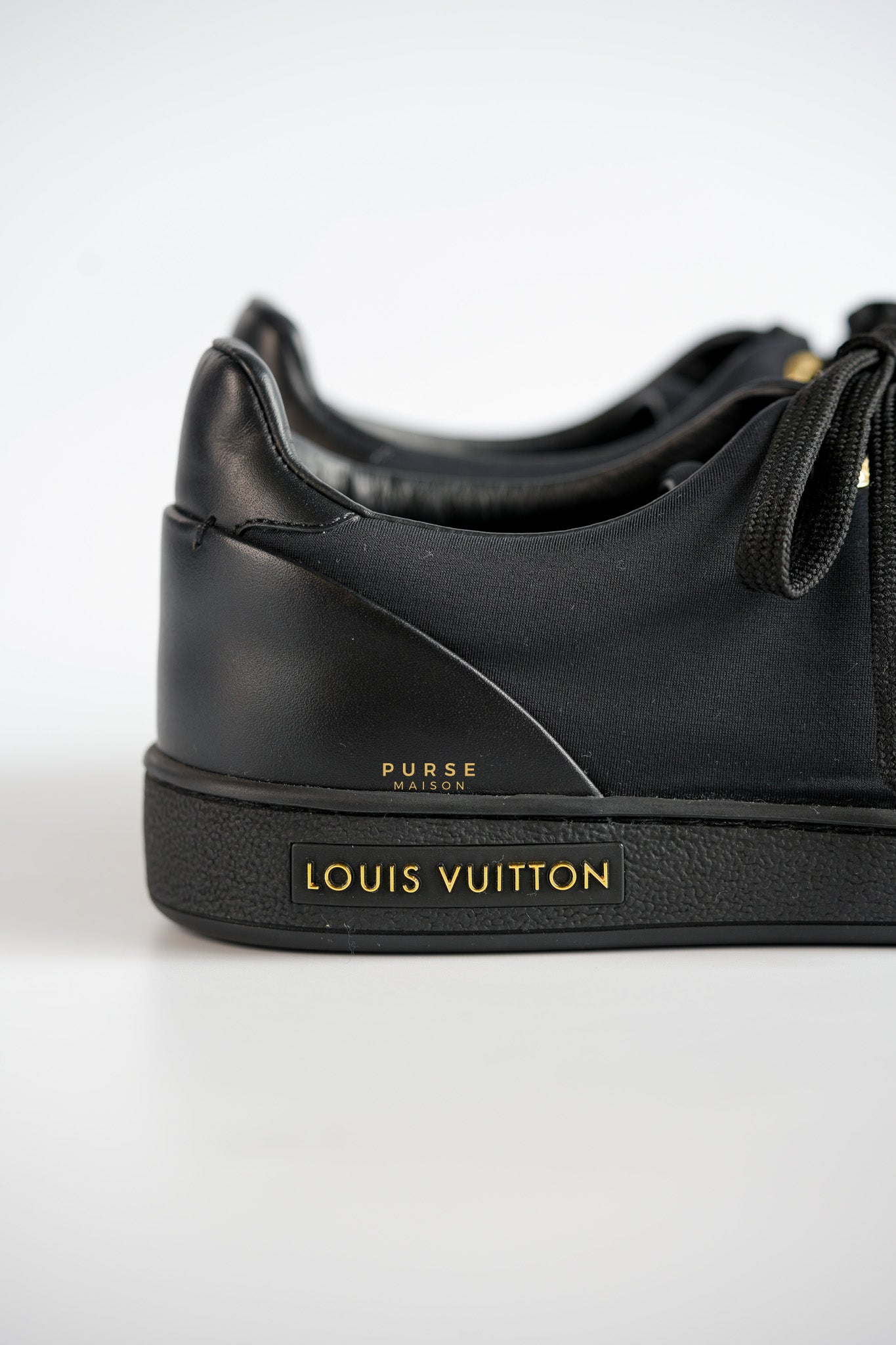 Frontrow Black Amazing Trainers Size 36 EU (23cm) | Purse Maison Luxury Bags Shop