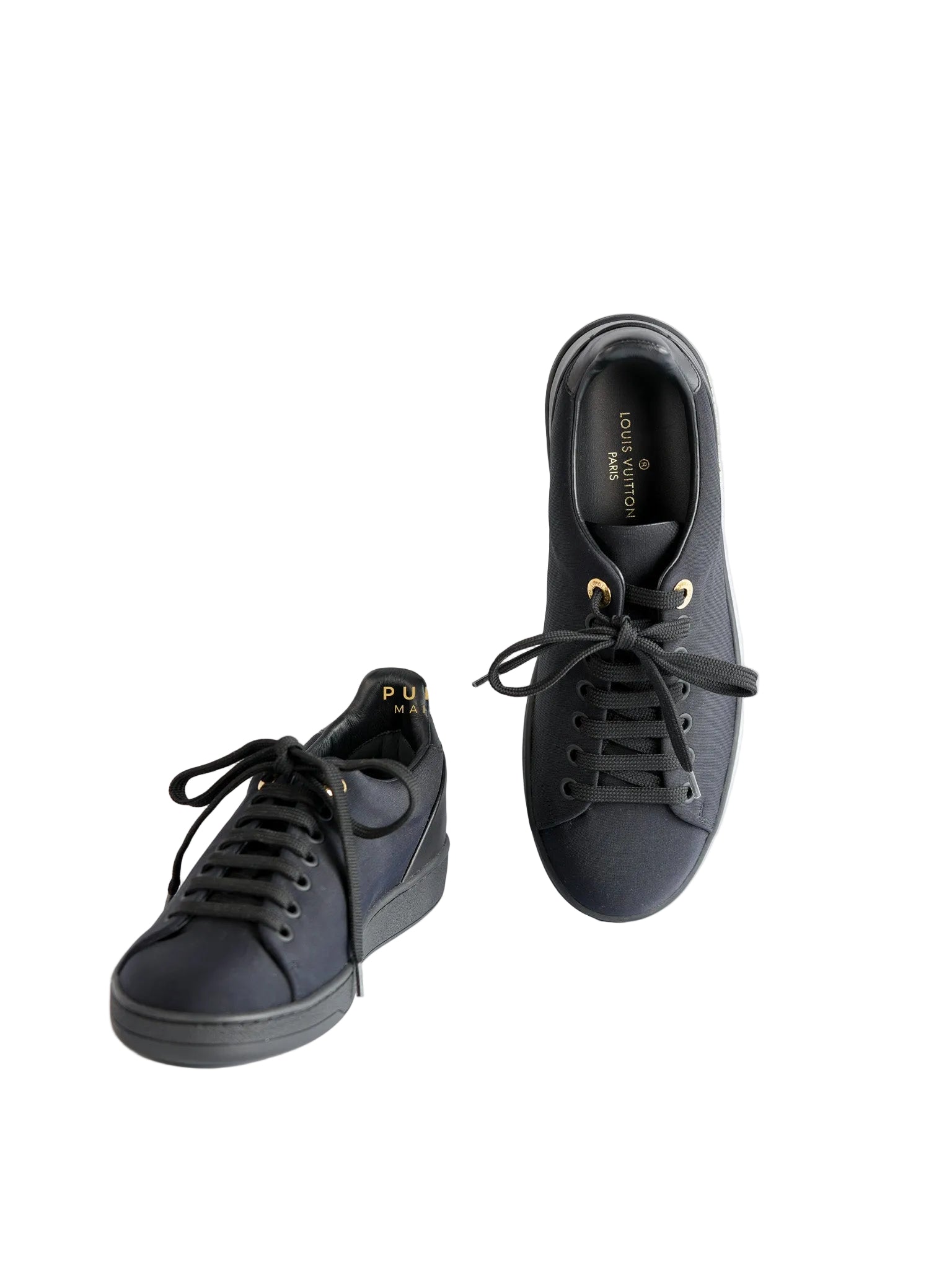 Frontrow Black Amazing Trainers Size 36 EU (23cm) | Purse Maison Luxury Bags Shop