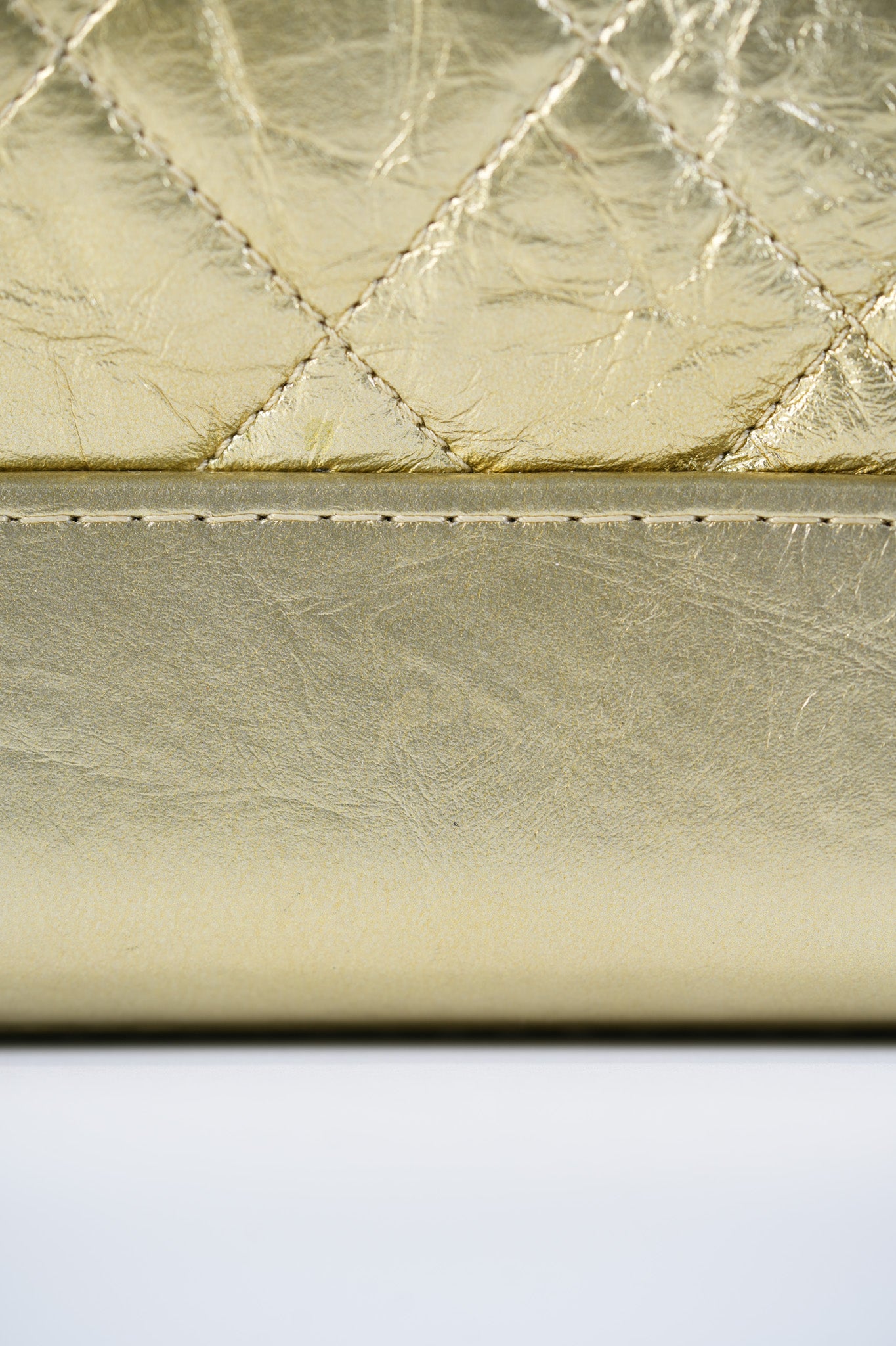 Gabrielle Small Crossbody Bag in Metallic Lambskin Leather & Mixed Hardware Series 24 | Purse Maison Luxury Bags Shop