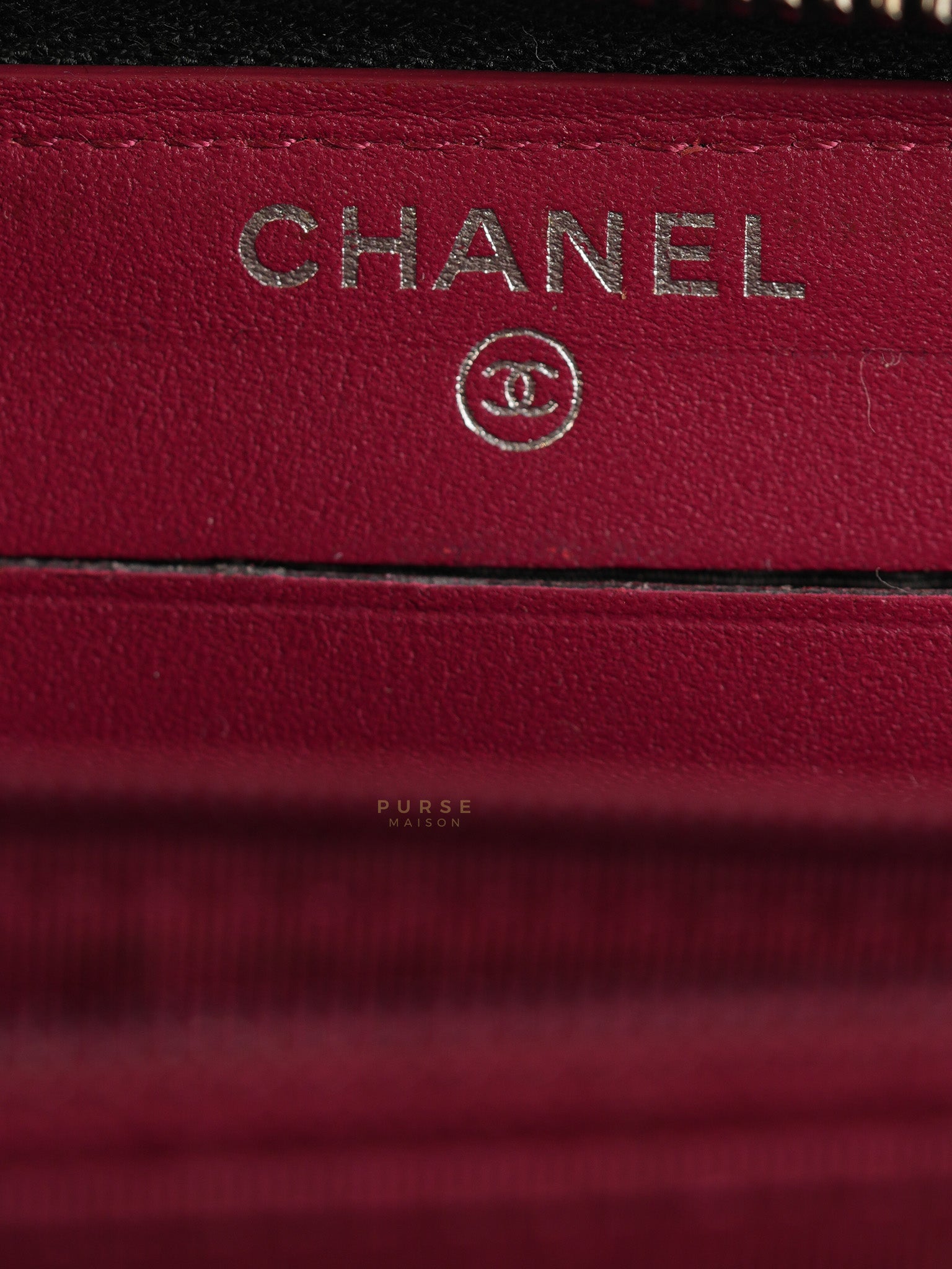 Gabrielle Zipped Coin Purse Wallet in Aged Gold Hardware Series 25 | Purse Maison Luxury Bags Shop