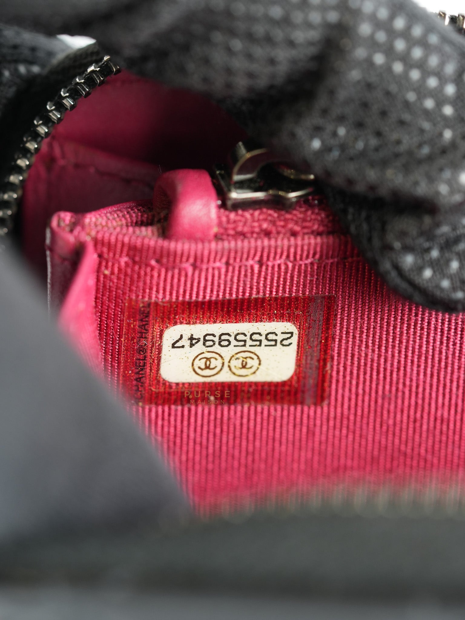 Gabrielle Zipped Coin Purse Wallet in Aged Gold Hardware Series 25 | Purse Maison Luxury Bags Shop