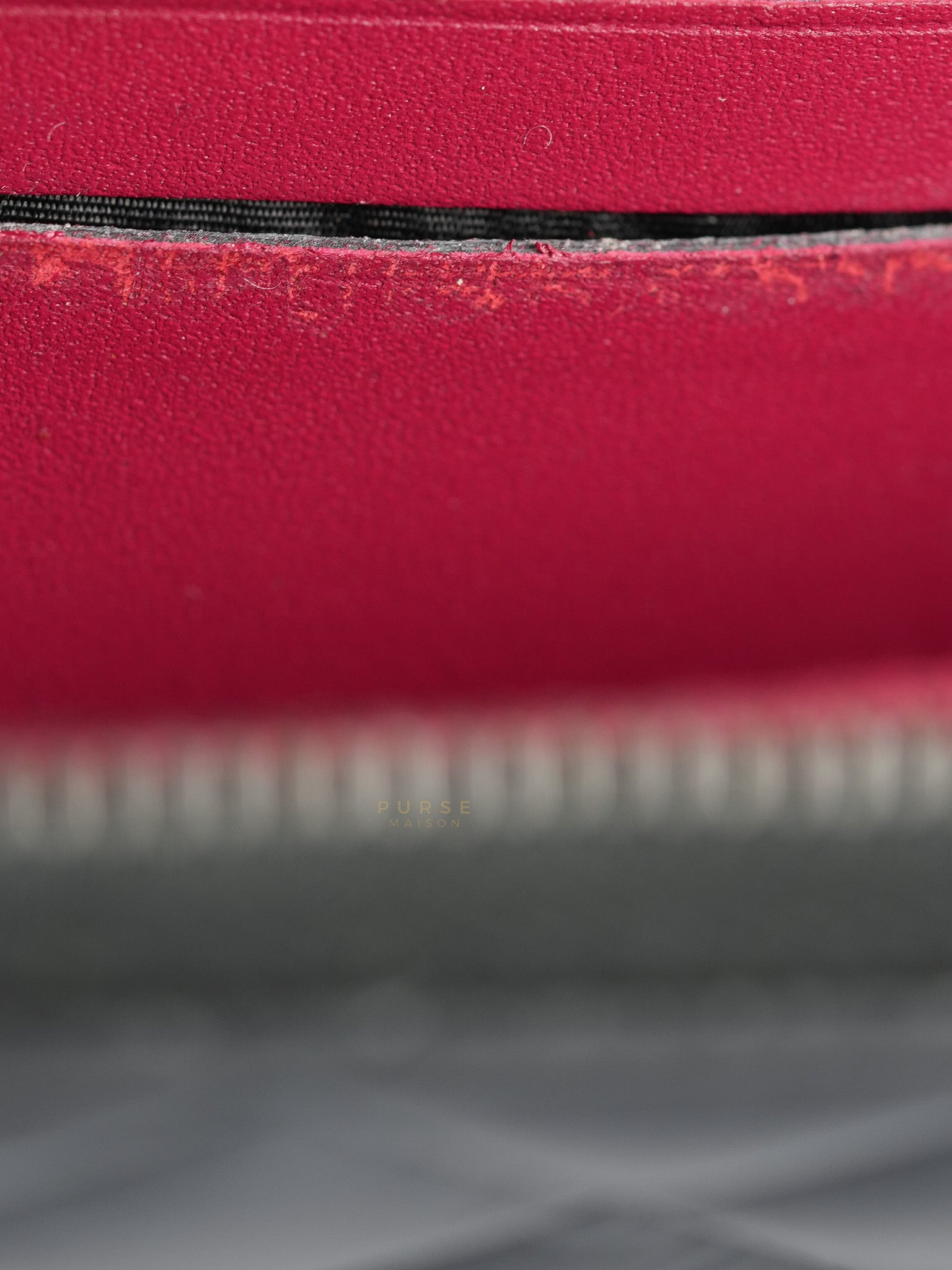 Gabrielle Zipped Coin Purse Wallet in Aged Gold Hardware Series 25 | Purse Maison Luxury Bags Shop