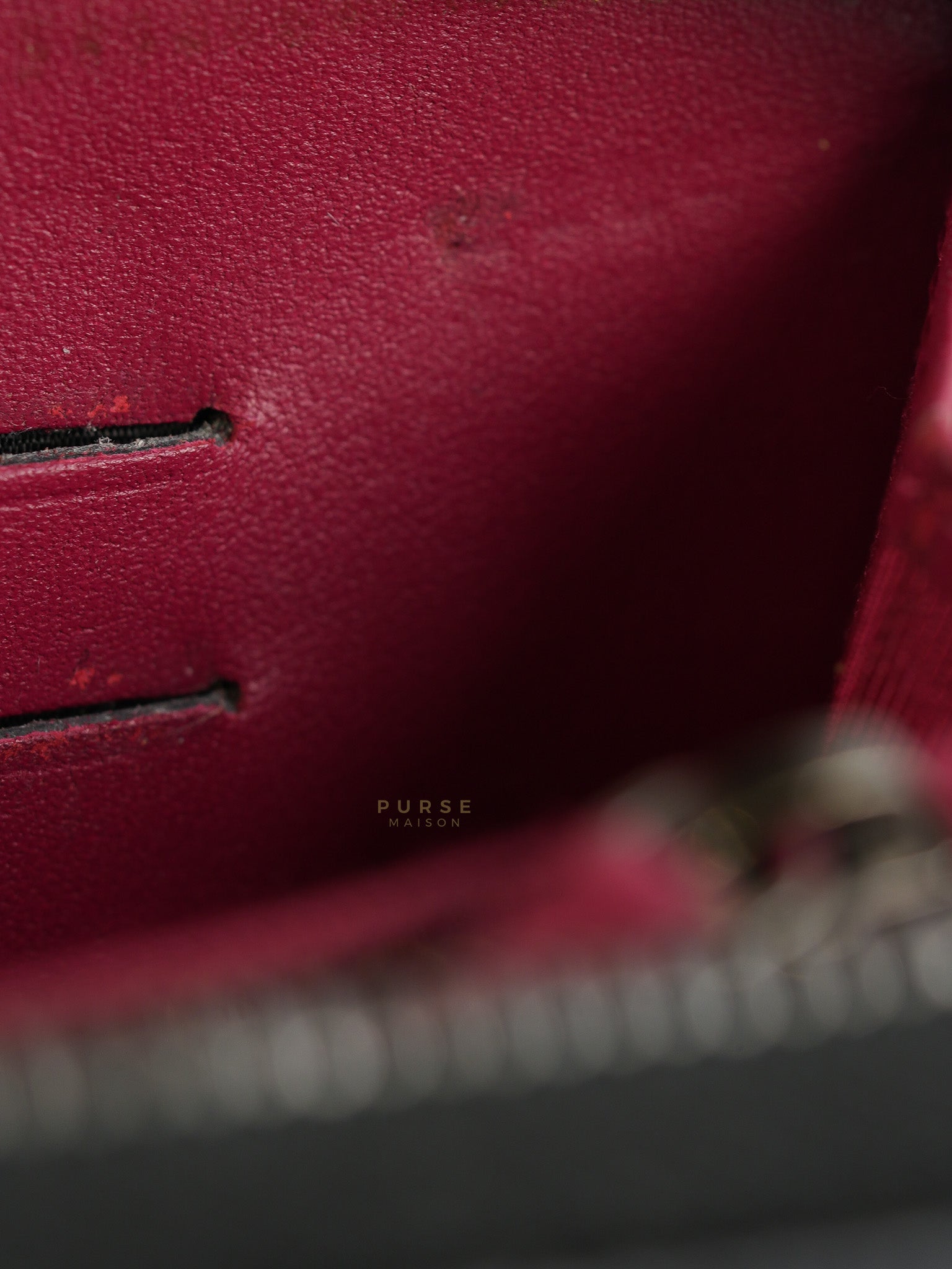 Gabrielle Zipped Coin Purse Wallet in Aged Gold Hardware Series 25 | Purse Maison Luxury Bags Shop