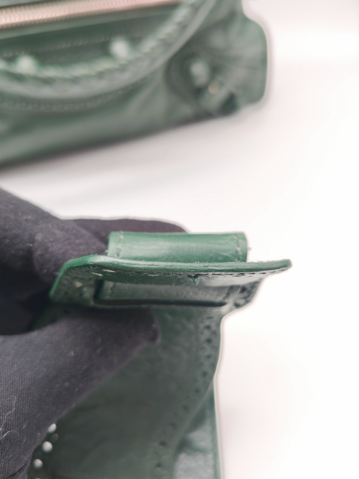Balenciaga Le City Bag in Deep Green