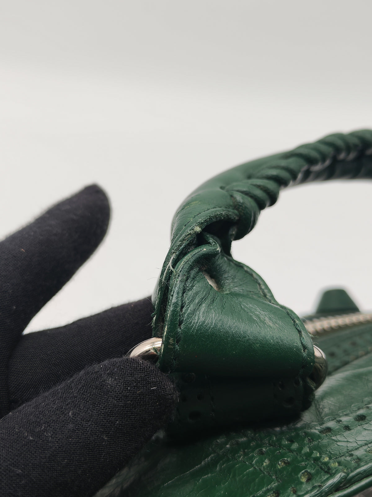 Balenciaga Le City Bag in Deep Green