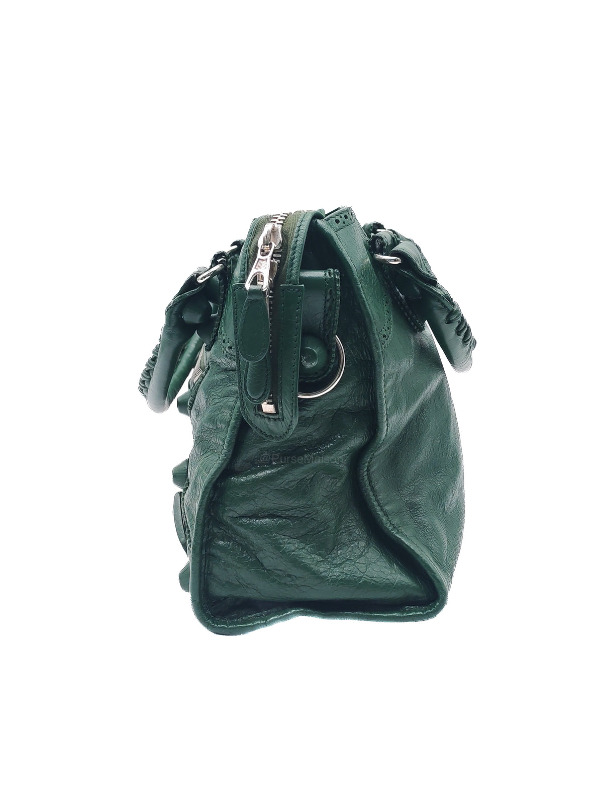 Balenciaga Le City Bag in Deep Green