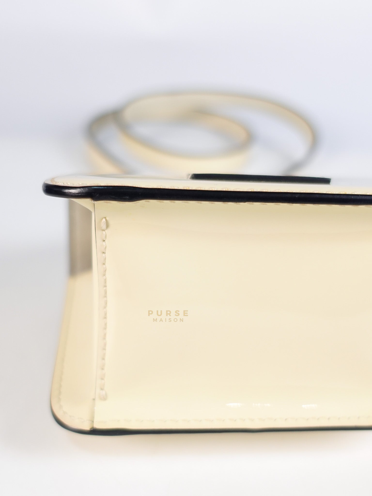 Garavani V-Logo Crossbody Bag Mini in Cream | Purse Maison Luxury Bags Shop