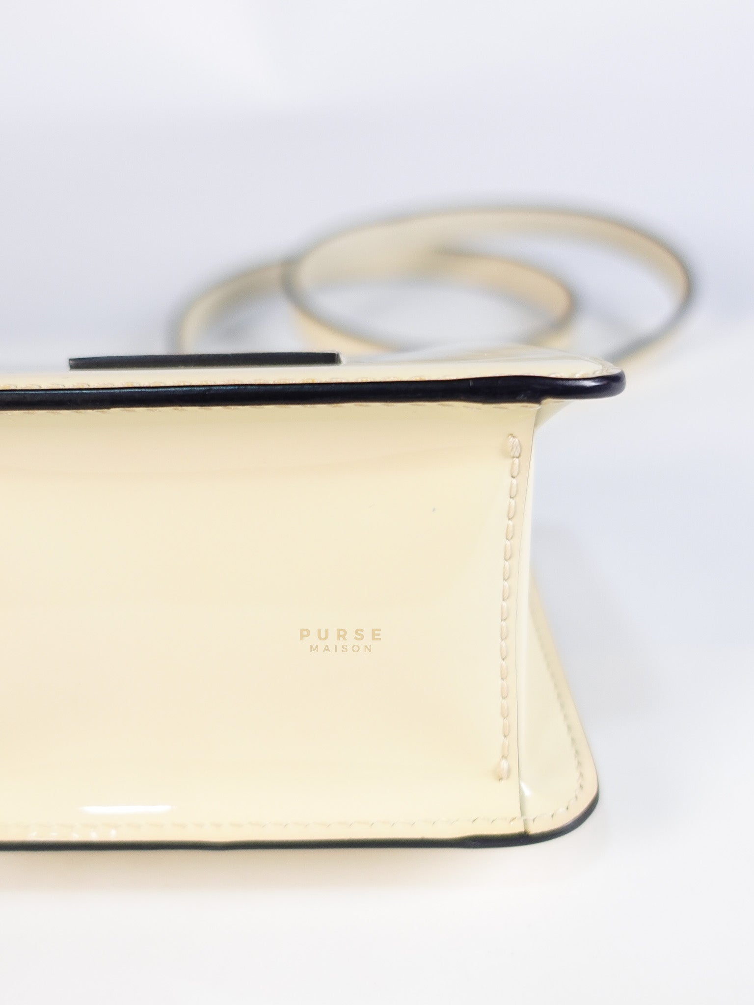 Garavani V-Logo Crossbody Bag Mini in Cream | Purse Maison Luxury Bags Shop