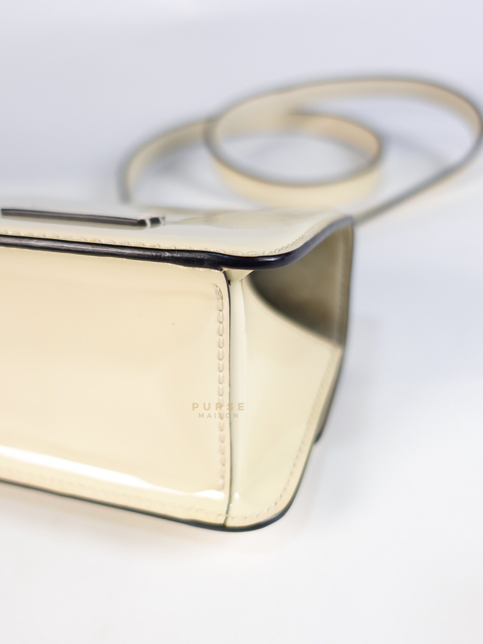 Garavani V-Logo Crossbody Bag Mini in Cream | Purse Maison Luxury Bags Shop