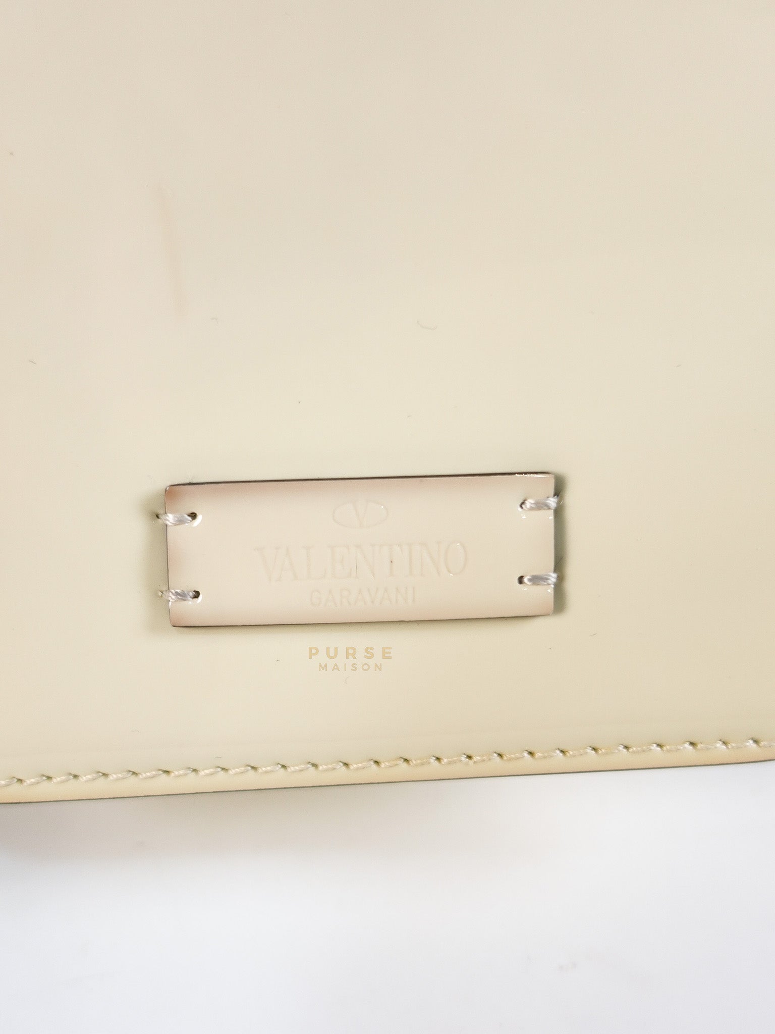 Garavani V-Logo Crossbody Bag Mini in Cream | Purse Maison Luxury Bags Shop