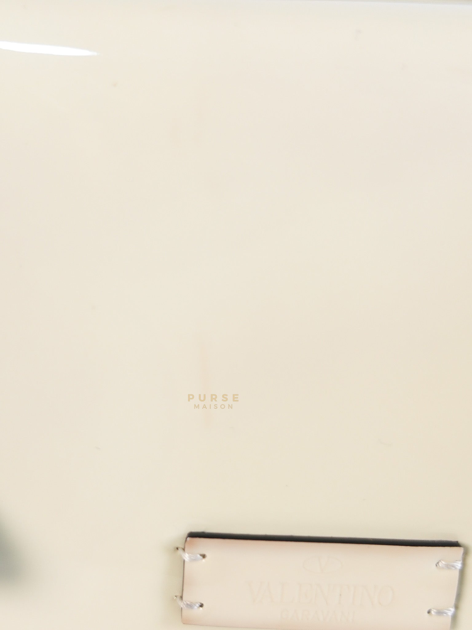 Garavani V-Logo Crossbody Bag Mini in Cream | Purse Maison Luxury Bags Shop