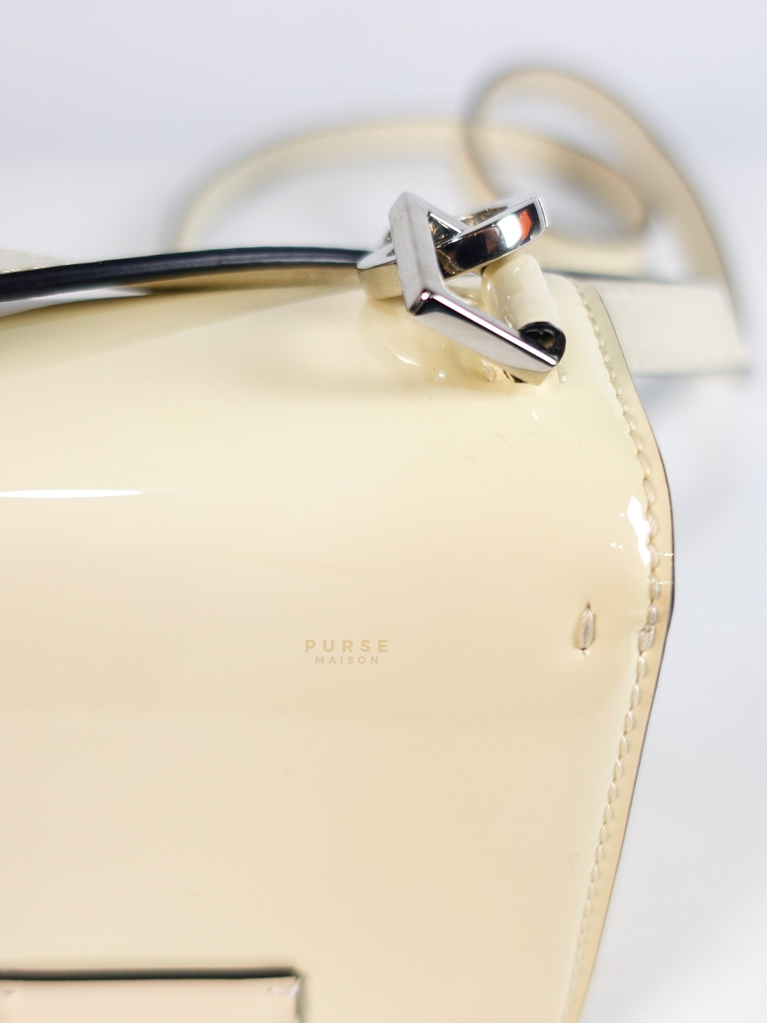 Garavani V-Logo Crossbody Bag Mini in Cream | Purse Maison Luxury Bags Shop