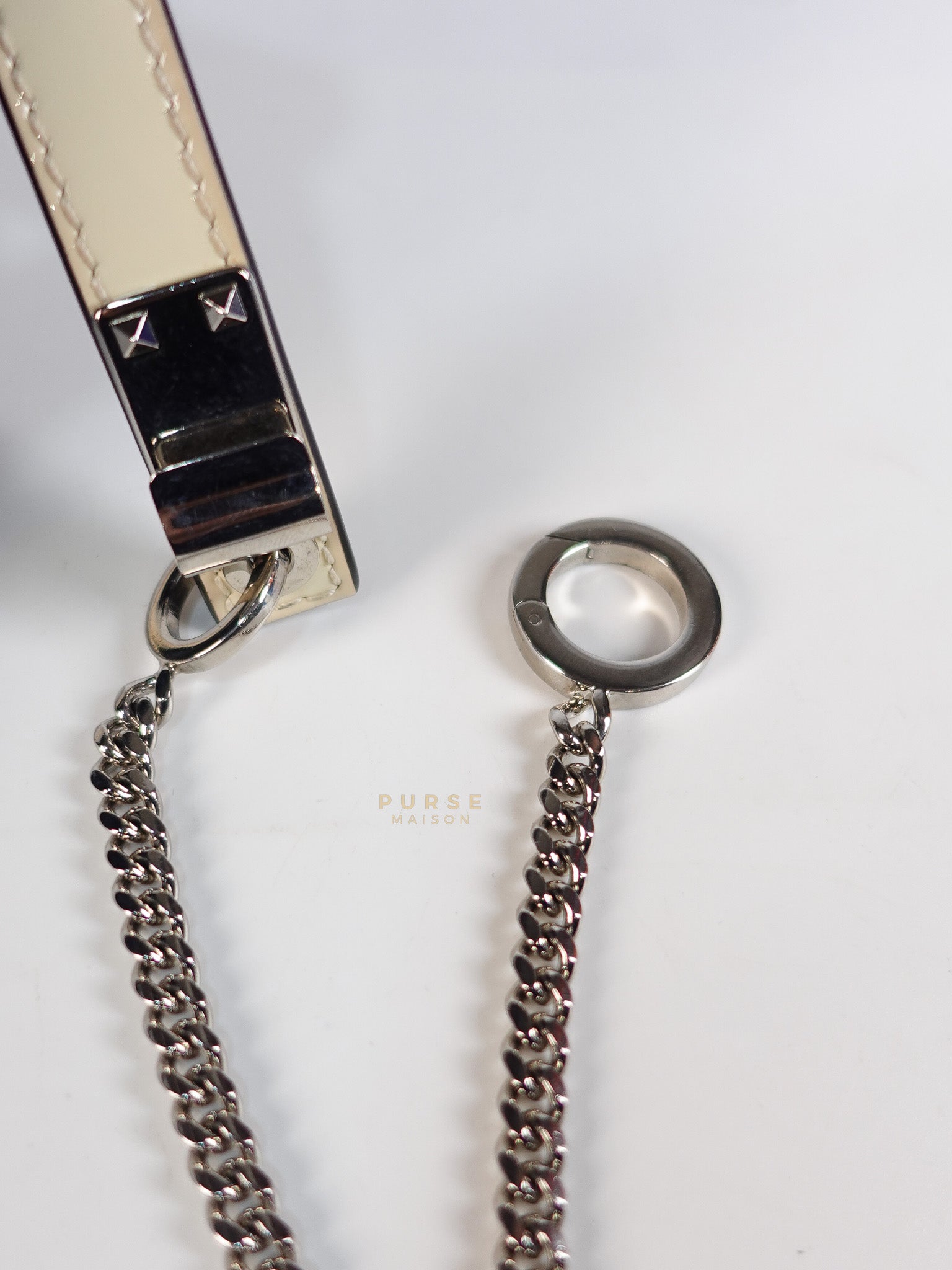 Garavani V-Logo Crossbody Bag Mini in Cream | Purse Maison Luxury Bags Shop