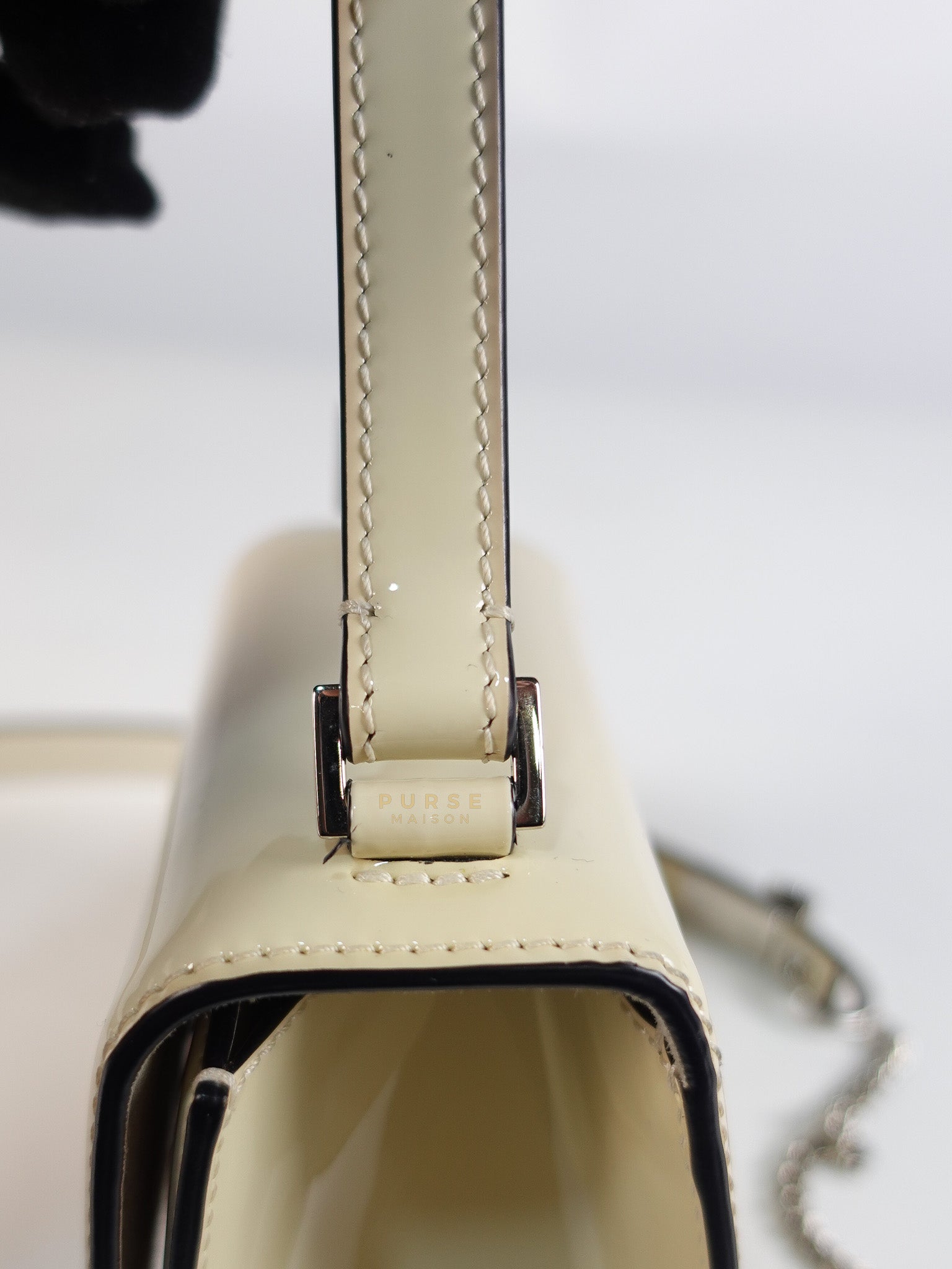 Garavani V-Logo Crossbody Bag Mini in Cream | Purse Maison Luxury Bags Shop