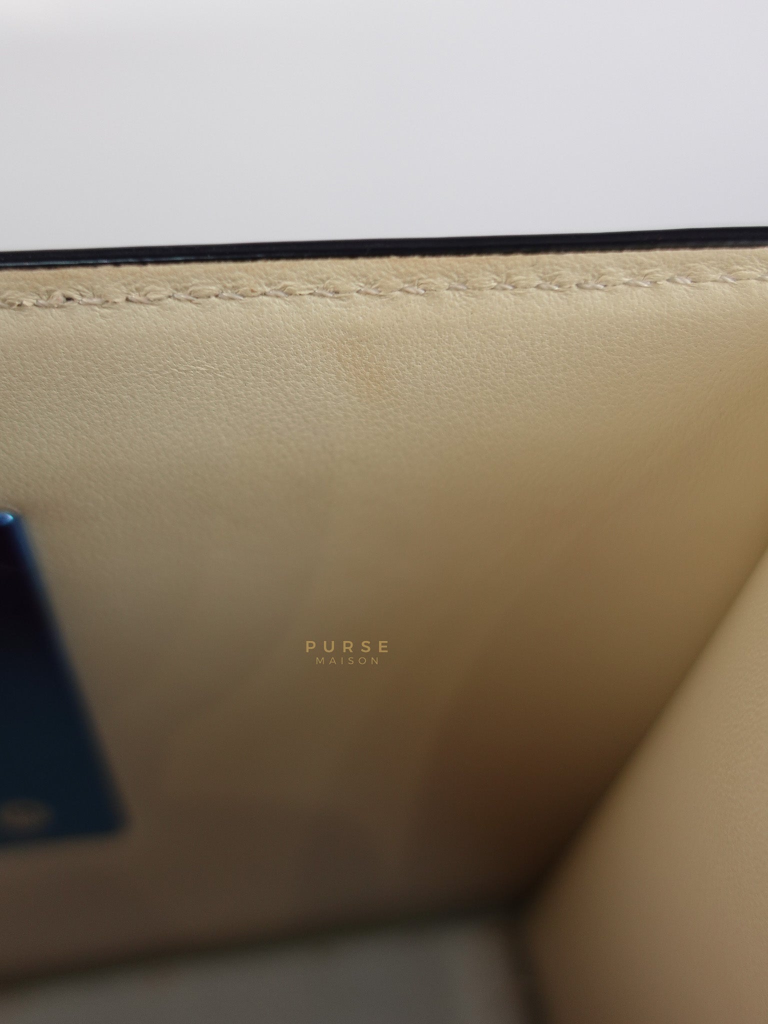 Garavani V-Logo& Almond Beige Patent Small Crossbody Bag | Purse Maison Luxury Bags Shop