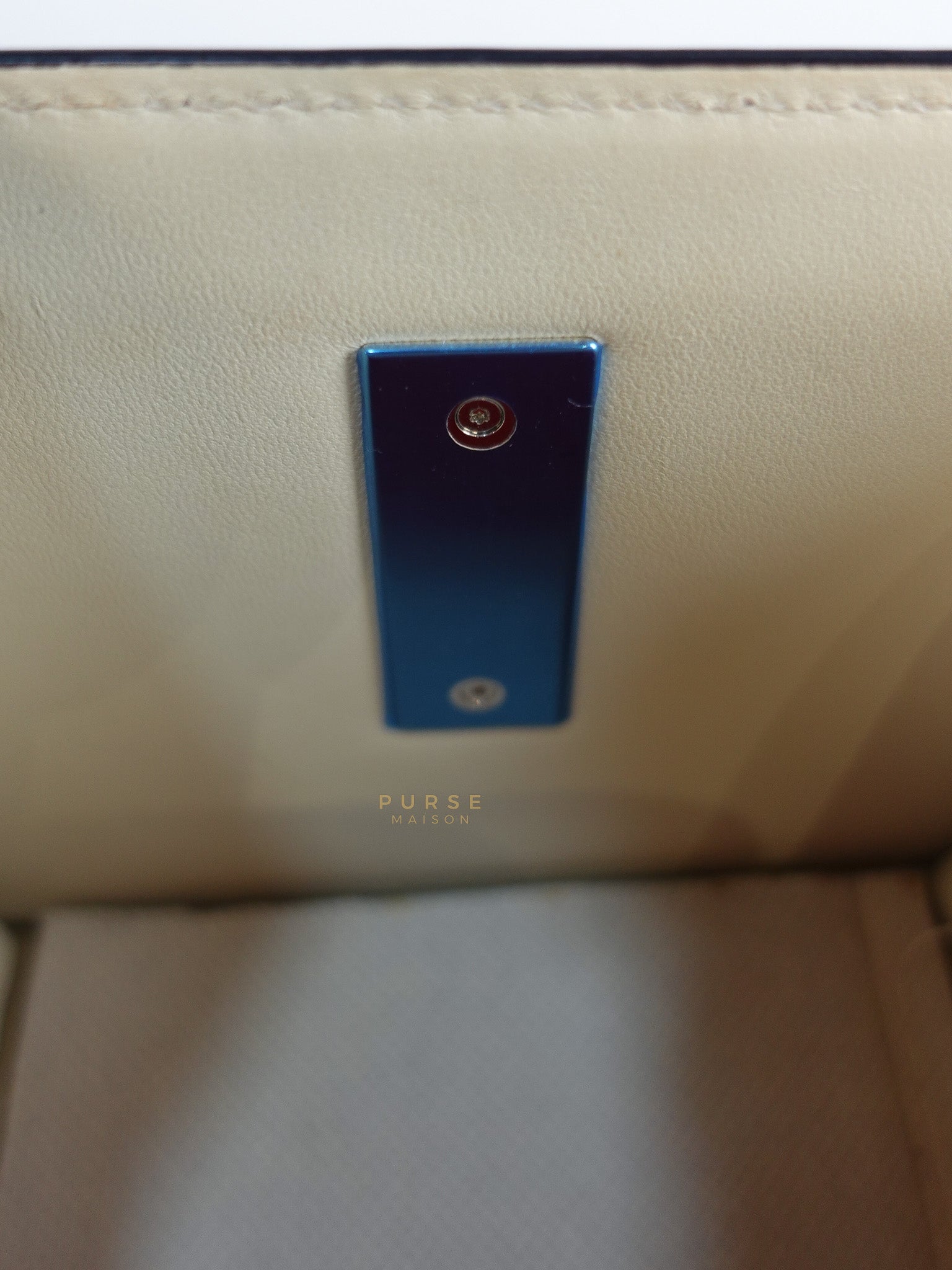 Garavani V-Logo& Almond Beige Patent Small Crossbody Bag | Purse Maison Luxury Bags Shop