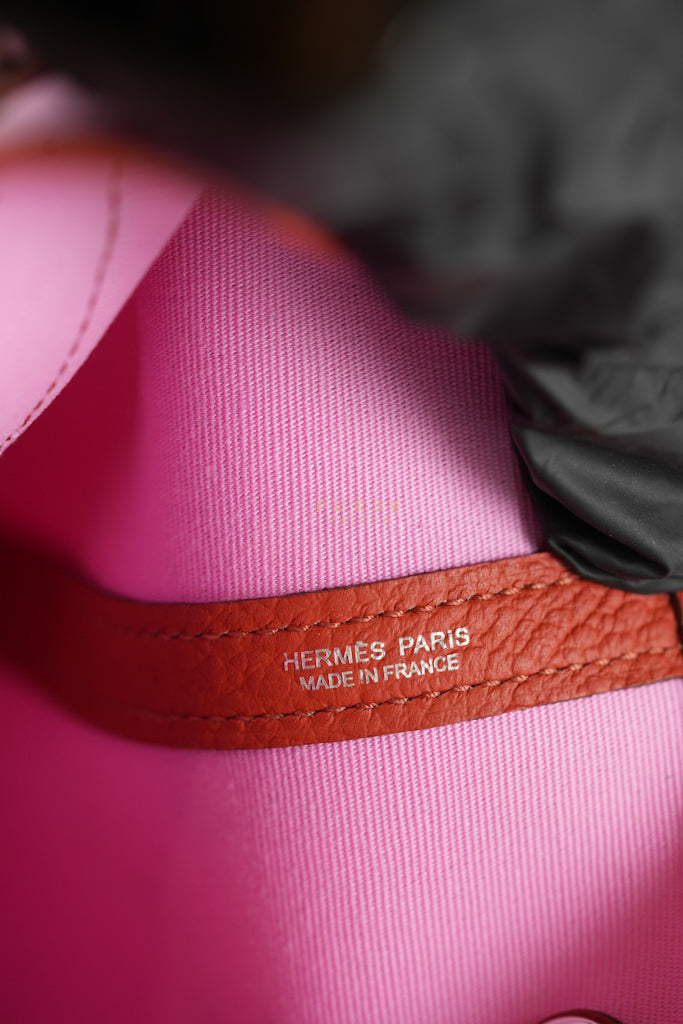 Garden File 28 Pink and Rouge Duchess Canvas and Palladium Hardware Stamp Y (2020) | Purse Maison Luxury Bags Shop