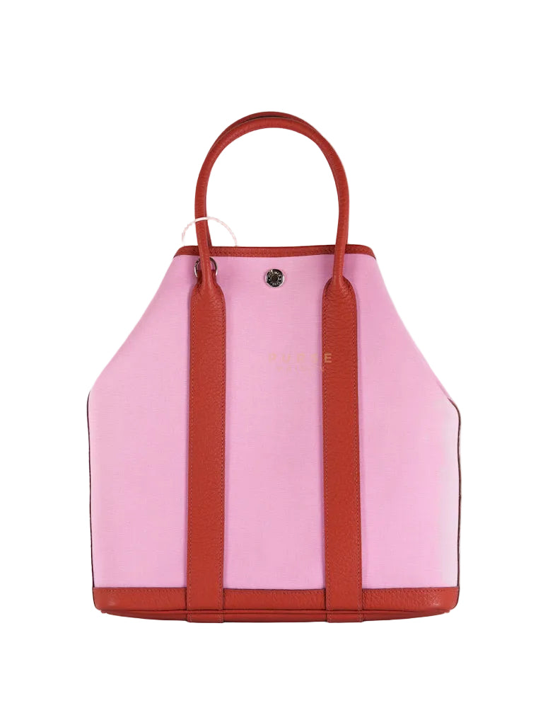 Garden File 28 Pink and Rouge Duchess Canvas and Palladium Hardware Stamp Y (2020) | Purse Maison Luxury Bags Shop
