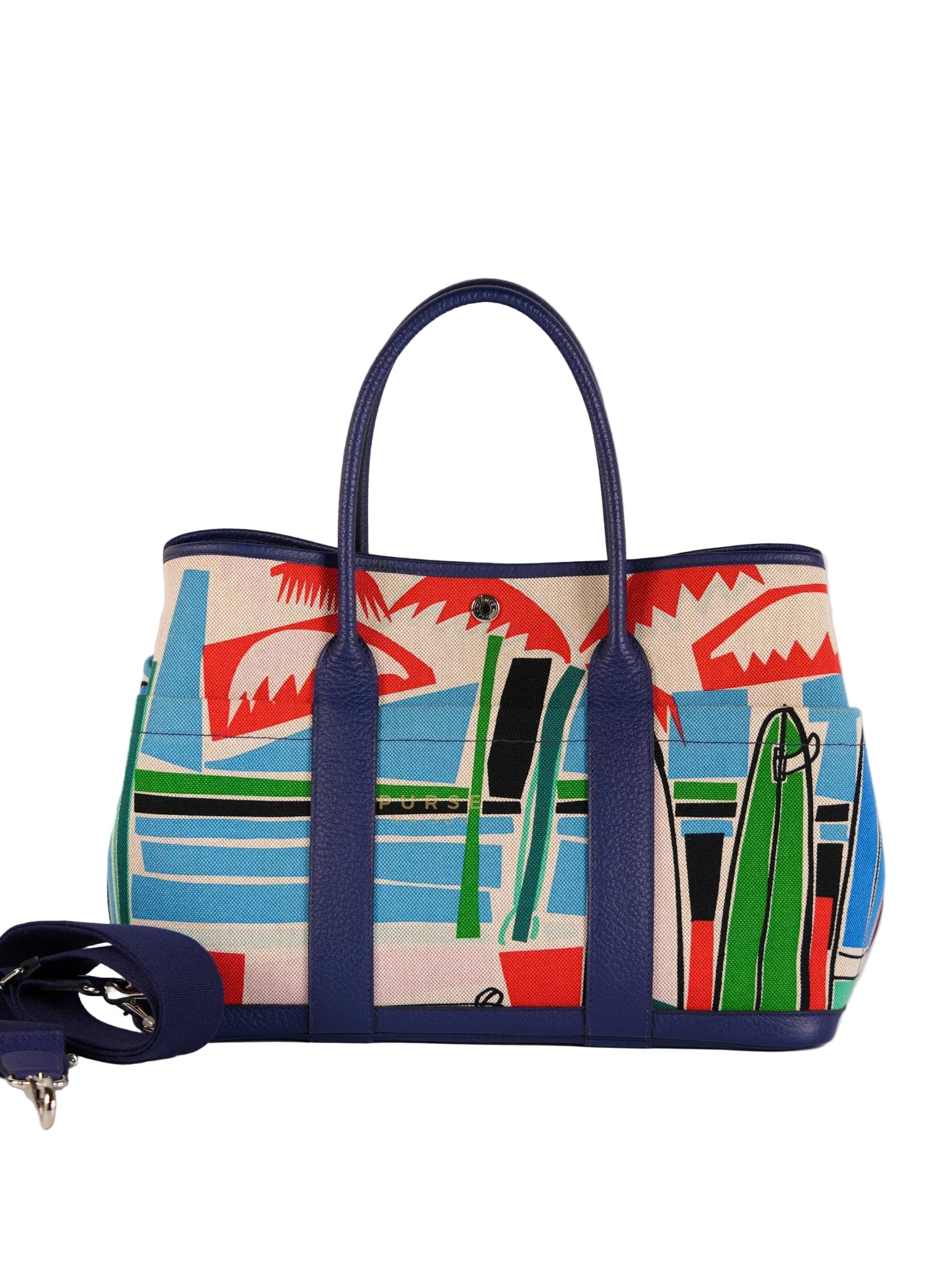 Garden Party 36 (GPT) Multicolor Canvas Pocket Stamp A (2017) | Purse Maison Luxury Bags Shop