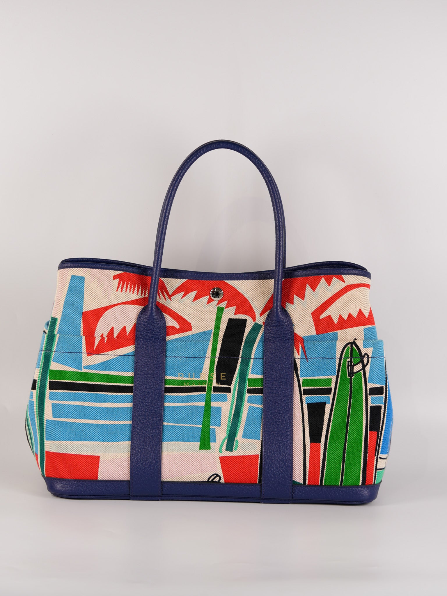 Garden Party 36 (GPT) Multicolor Canvas Pocket Stamp A (2017) | Purse Maison Luxury Bags Shop