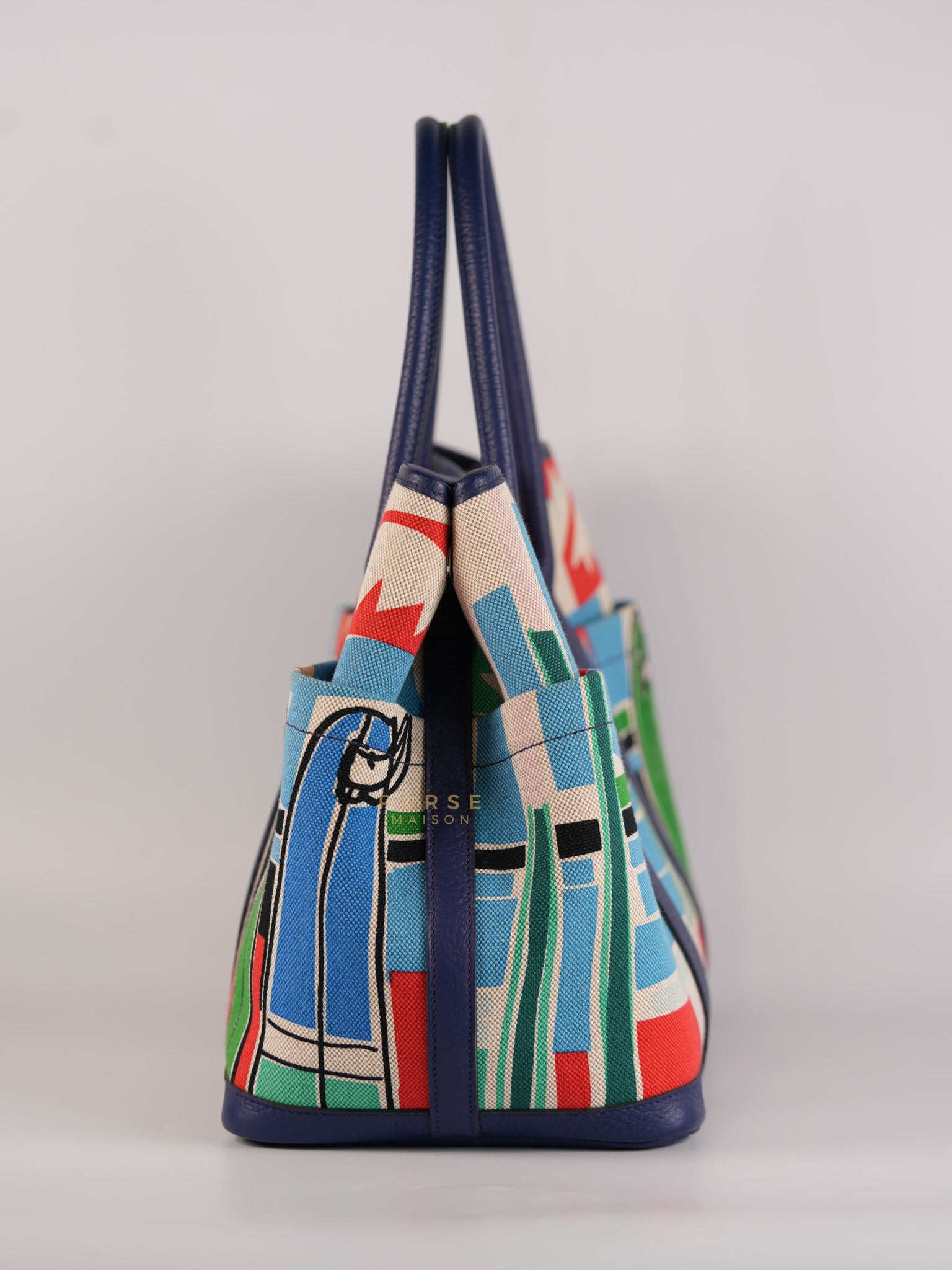 Garden Party 36 (GPT) Multicolor Canvas Pocket Stamp A (2017) | Purse Maison Luxury Bags Shop