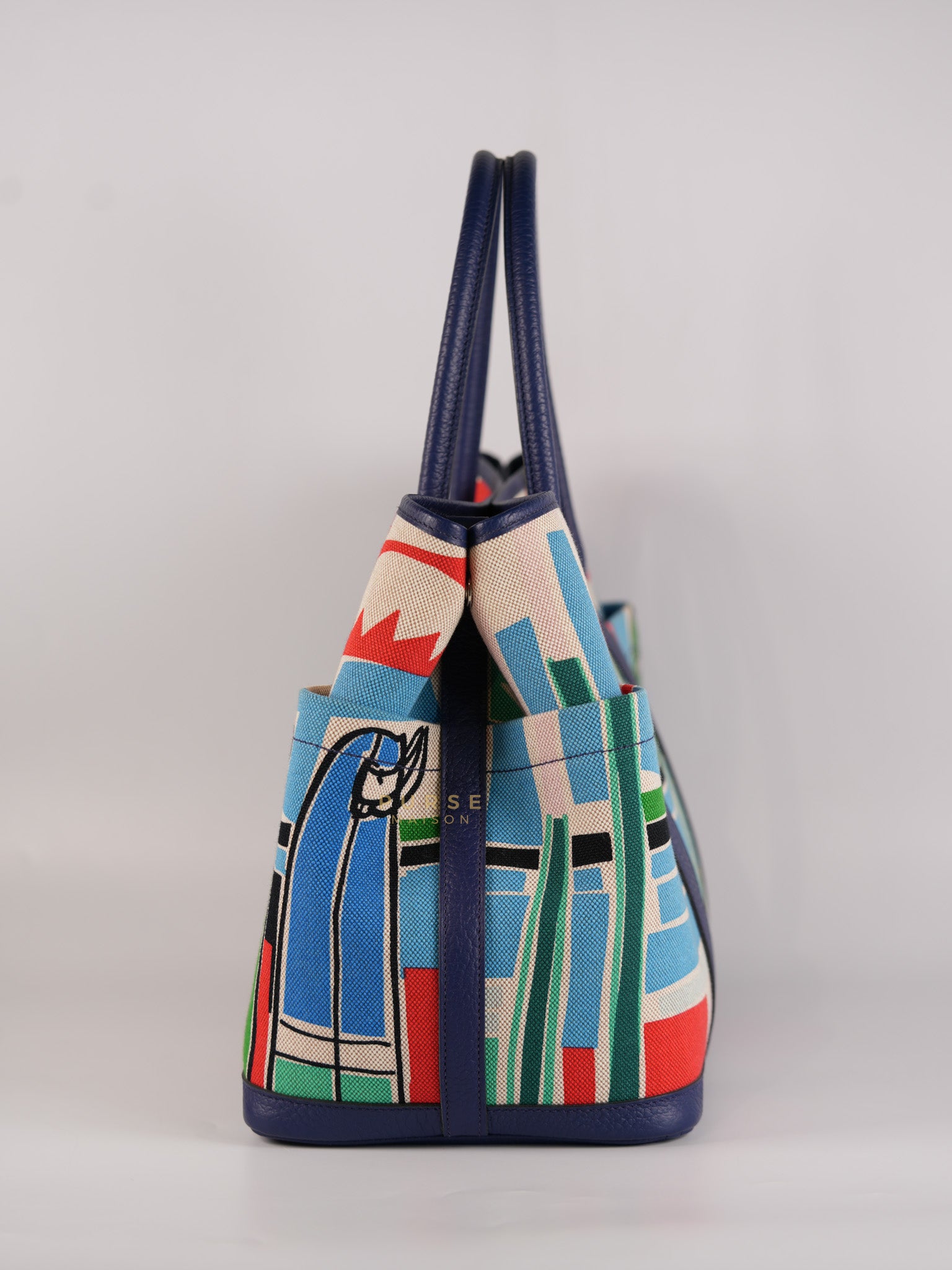 Garden Party 36 (GPT) Multicolor Canvas Pocket Stamp A (2017) | Purse Maison Luxury Bags Shop