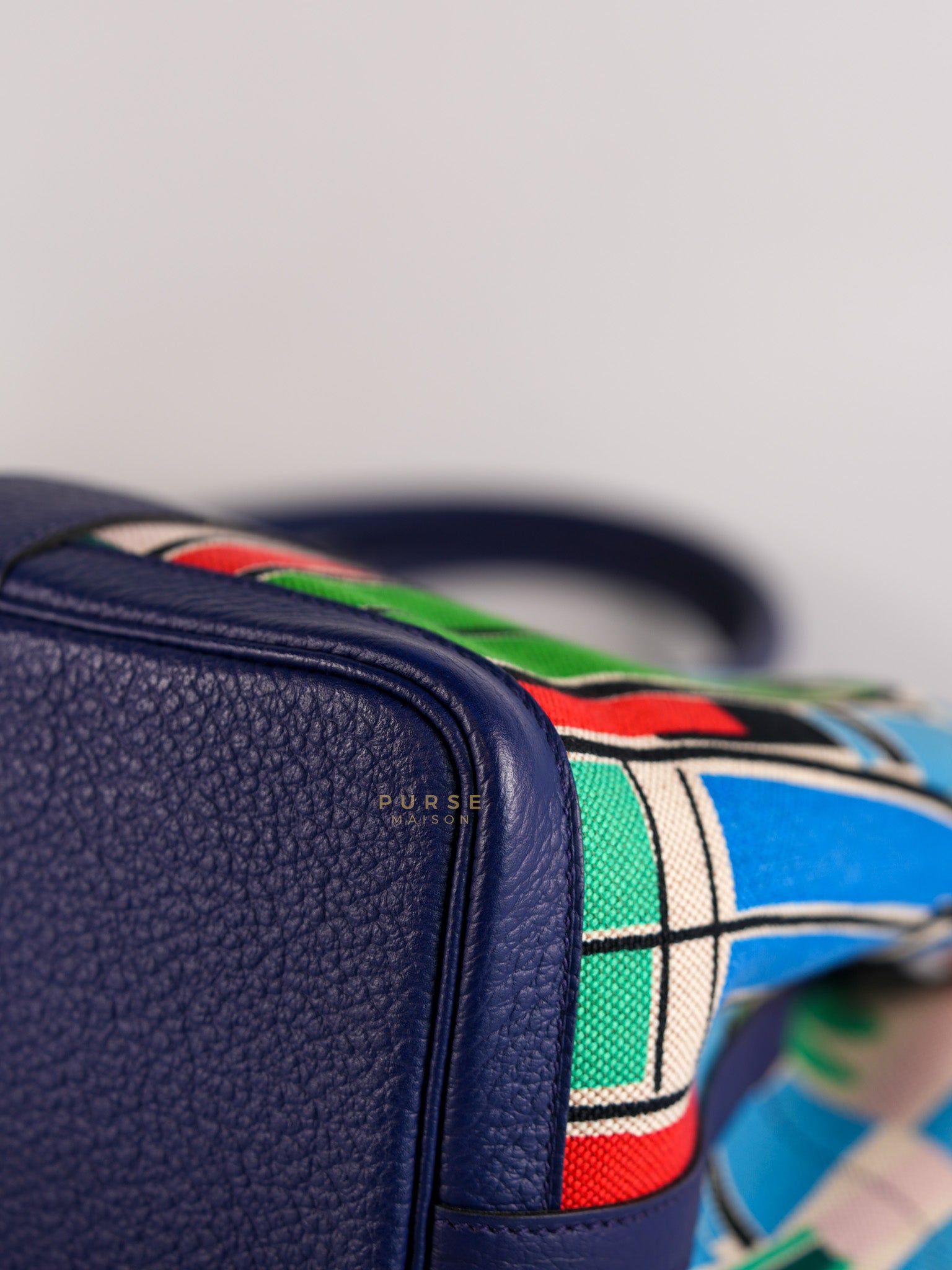 Garden Party 36 (GPT) Multicolor Canvas Pocket Stamp A (2017) | Purse Maison Luxury Bags Shop