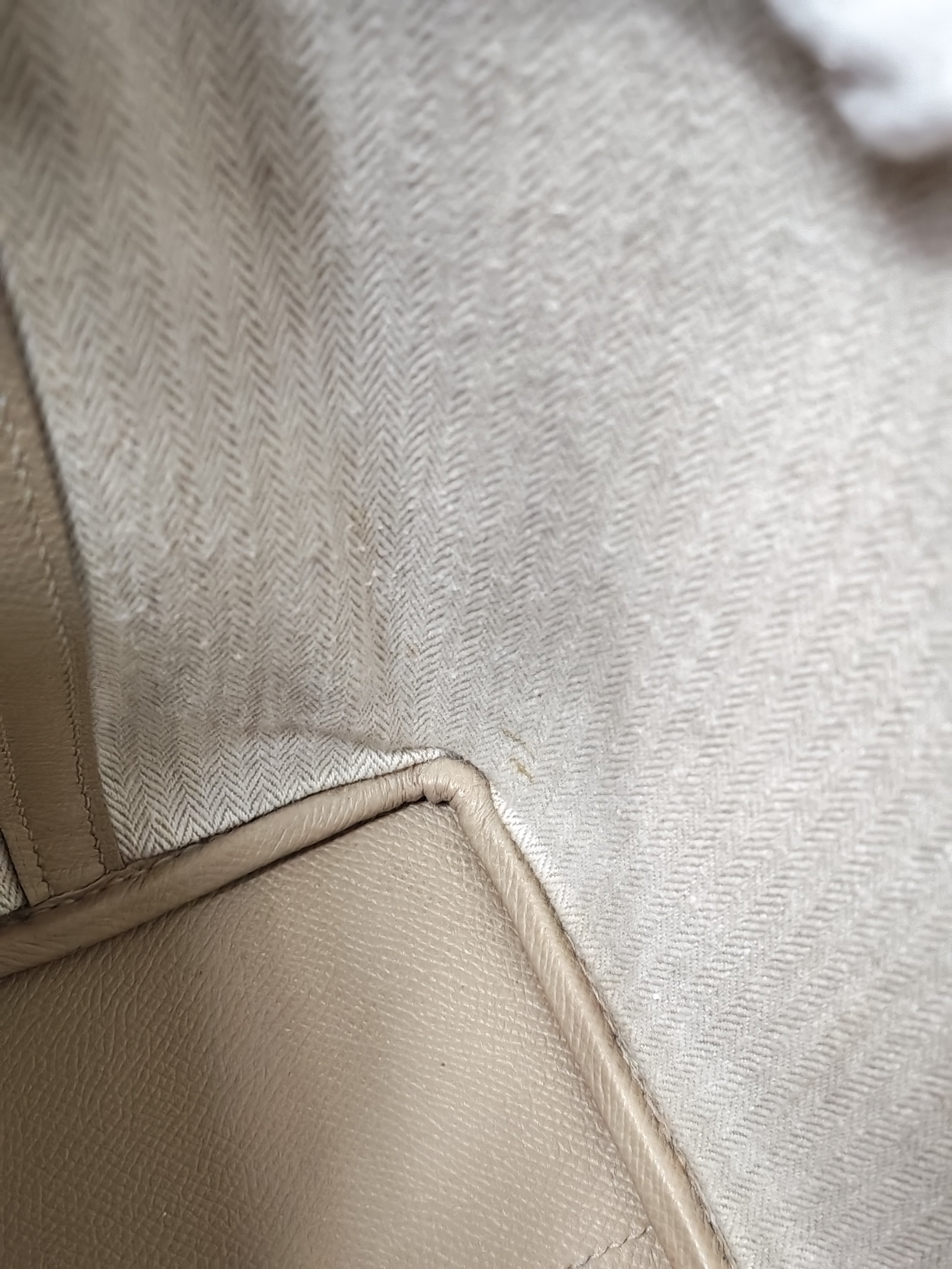 Garden Party Tote 30 (GPT) Trench in Epsom Leather and Palladium Hardware Stamp A (2017) | Purse Maison Luxury Bags Shop