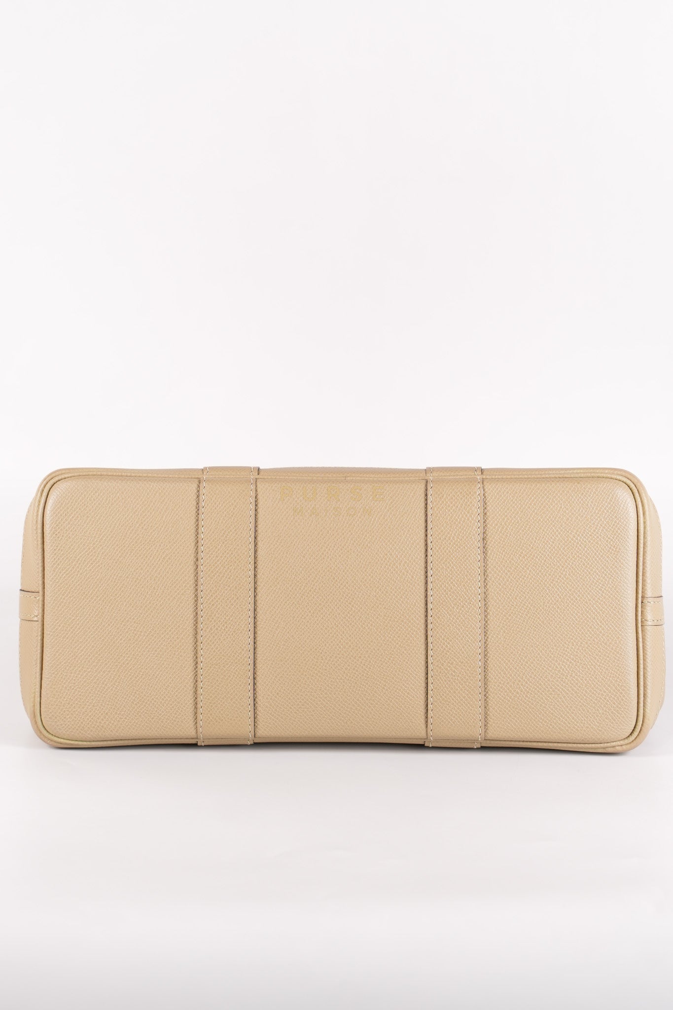 Garden Party Tote 30 (GPT) Trench in Epsom Leather and Palladium Hardware Stamp A (2017) | Purse Maison Luxury Bags Shop